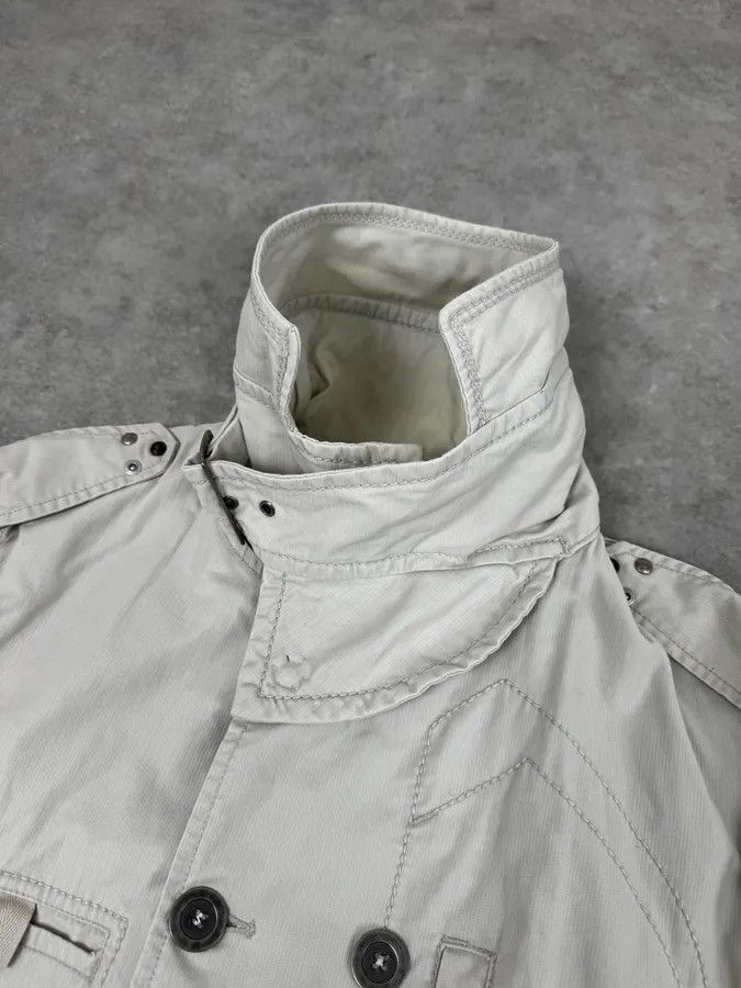 Marithe + Francois Girbaud 1990s Marithé + François Girbaud Beige Saharienne Jacket Size US M / EU 48-50 / 2 - 6 Thumbnail