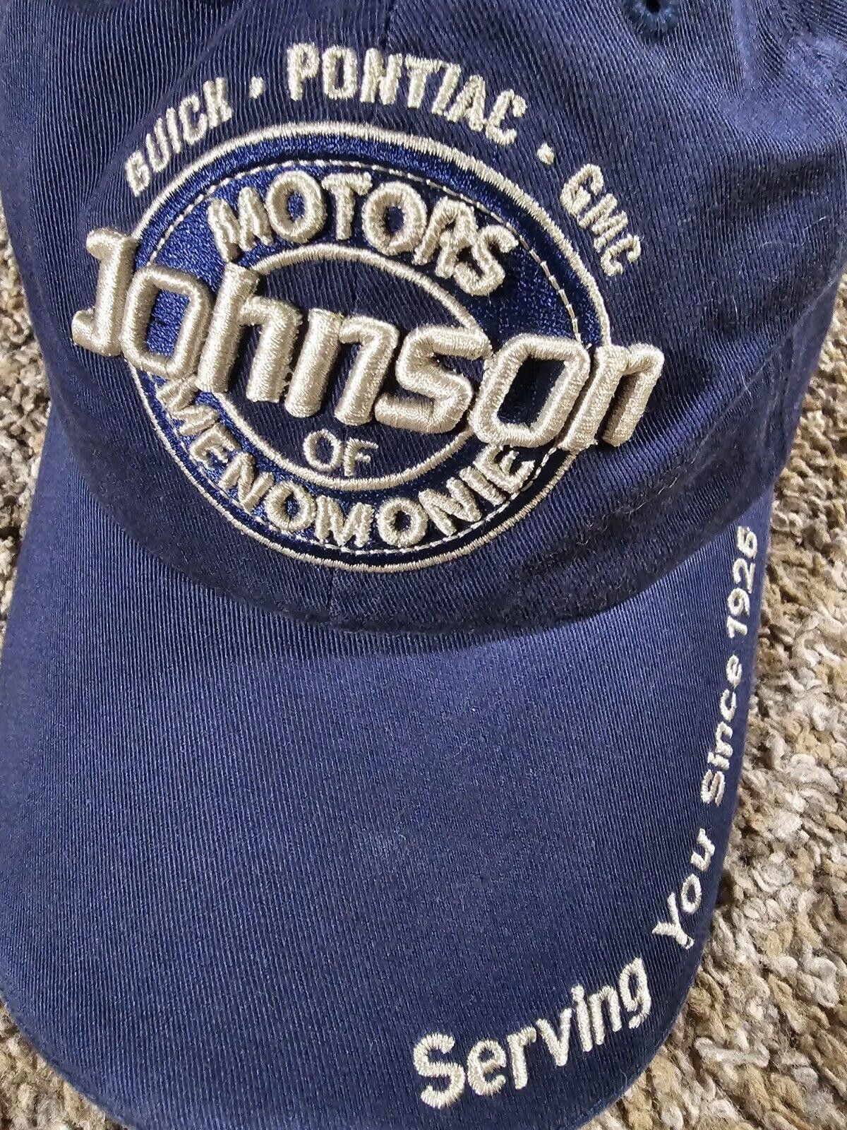 GmbH Johnson Motors Buick Pontiac GMC Menomonie WI OSFA Hat Size ONE SIZE - 3 Thumbnail