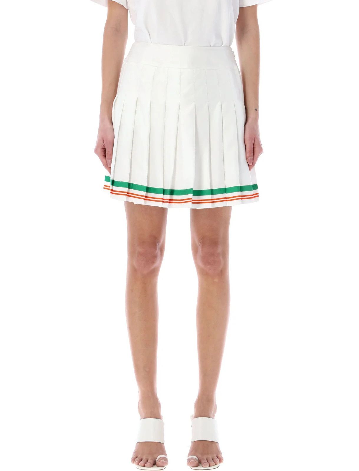 Casablanca o1mle0524 Printed Tennis Skirt in Multicolor Size 28" / US 6 / IT 42 - 2 Thumbnail