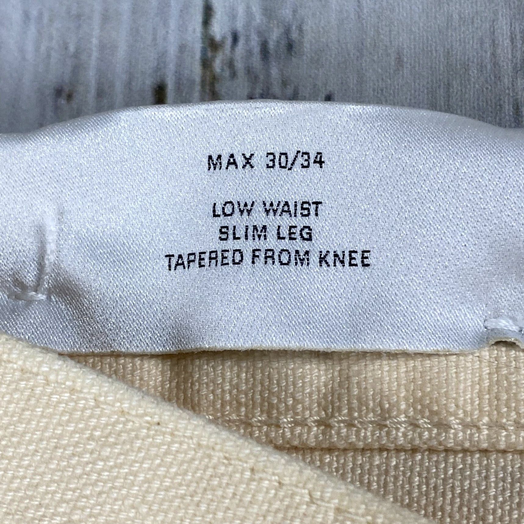 Acne Studios VINTAGE Acne Studios Max Peach Low Rise Skinny Jeans Men 30 Denim Light Slim Fit Italy Size US 30 / EU 46 - 6 Thumbnail