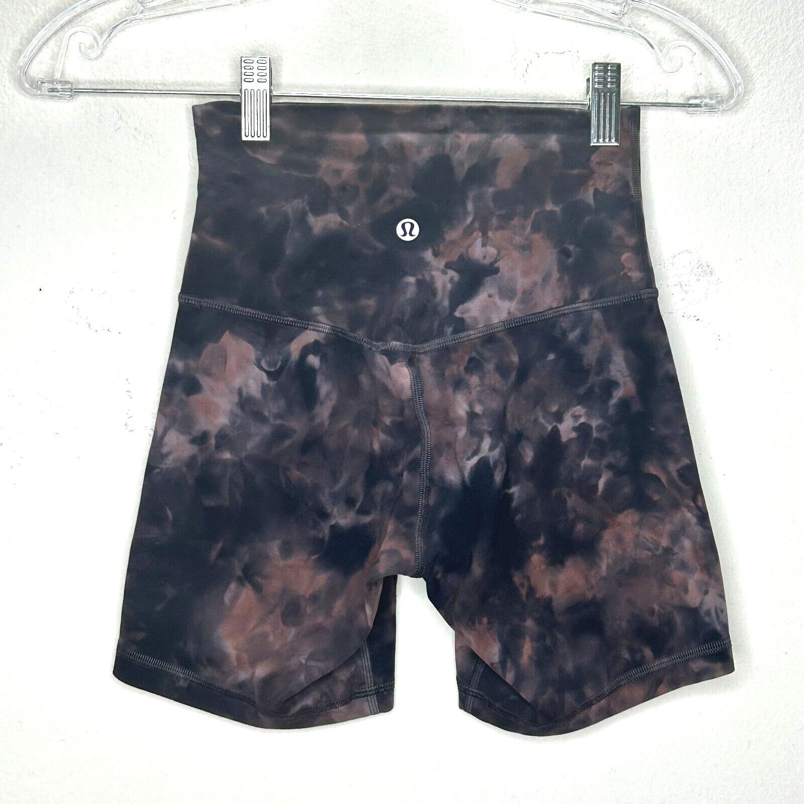 Lululemon Lululemon Diamond Dye Graphite Gray Pastel High-Rise Short 2 Size 26" / US 2 / IT 38 - 4 Thumbnail