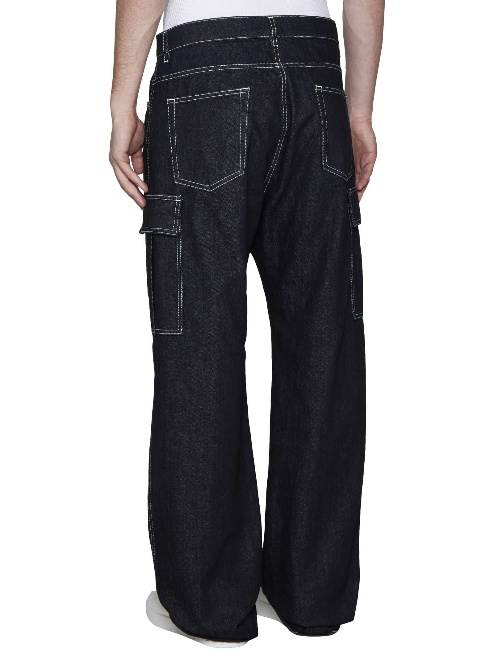 Dolce & Gabbana o1y0125 Logo Jeans in Blue Size US 34 / EU 50 - 3 Thumbnail