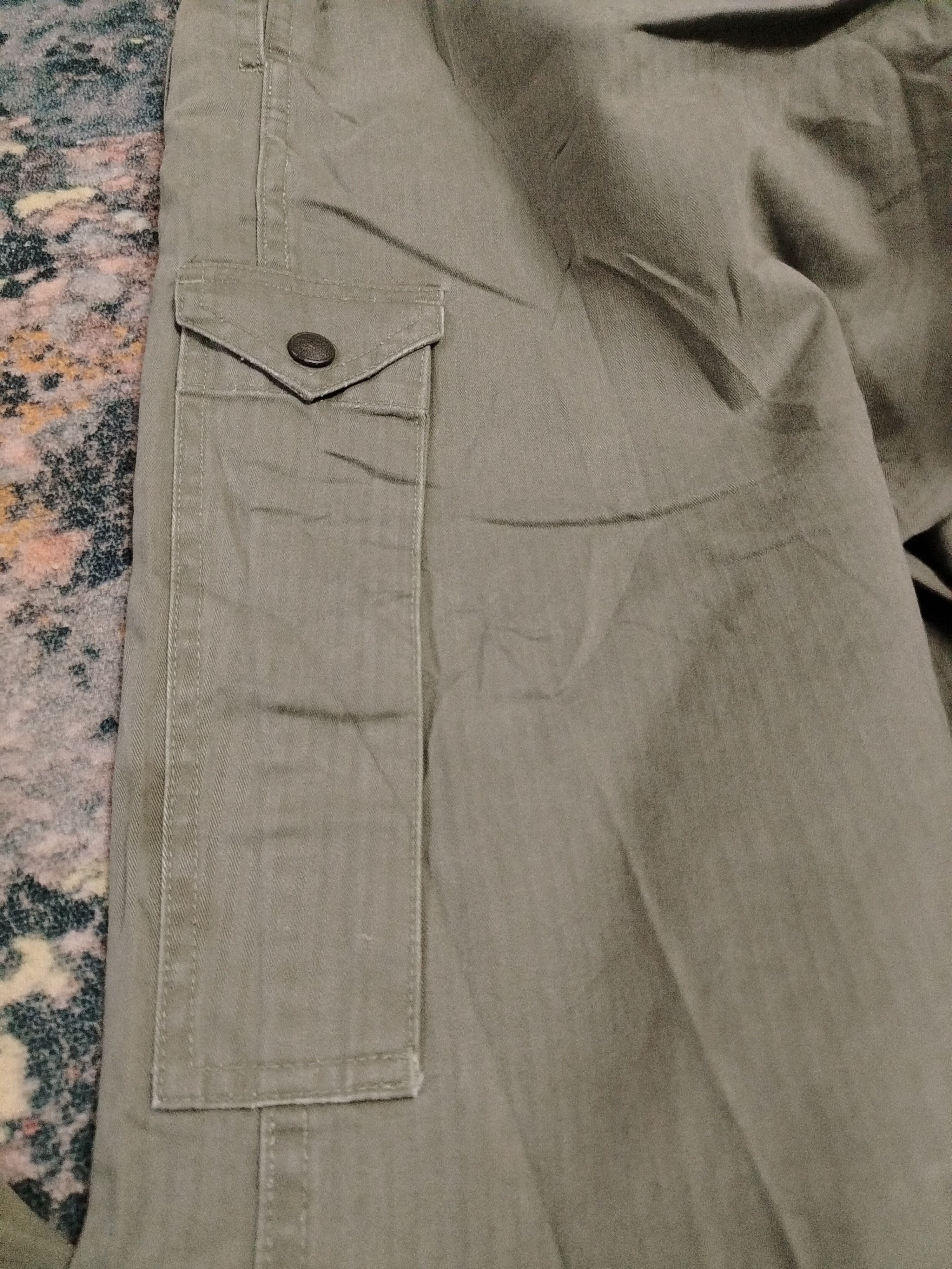 Japanese Brand TICCA TOKYO JAPAN HERRINGBONE TWILL HBT Size US 30 / EU 46 - 5 Thumbnail