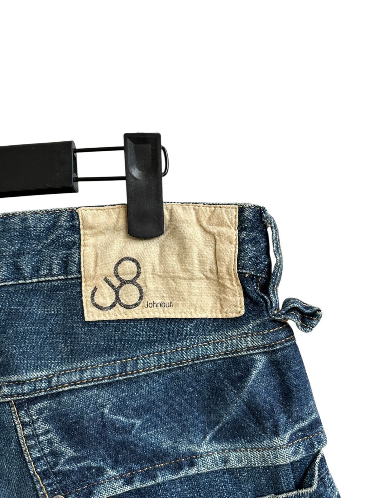 Johnbull Vintage John Bull Y2K Multi Pocket Cargo Denim Pants Size US 31 - 6 Thumbnail