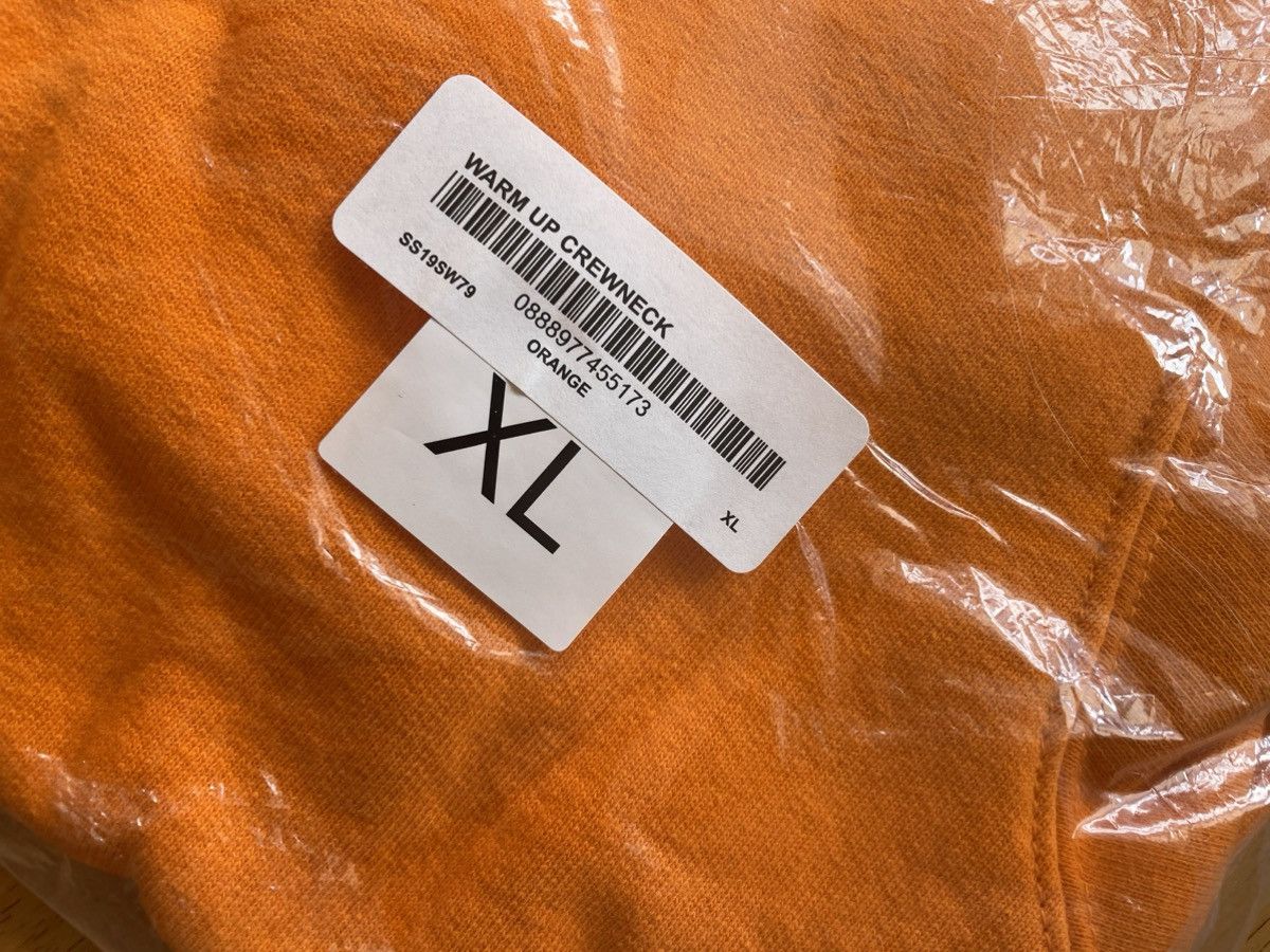 Supreme Supreme SS19 Warm Up Crewneck Size US XL / EU 56 / 4 - 4 Thumbnail