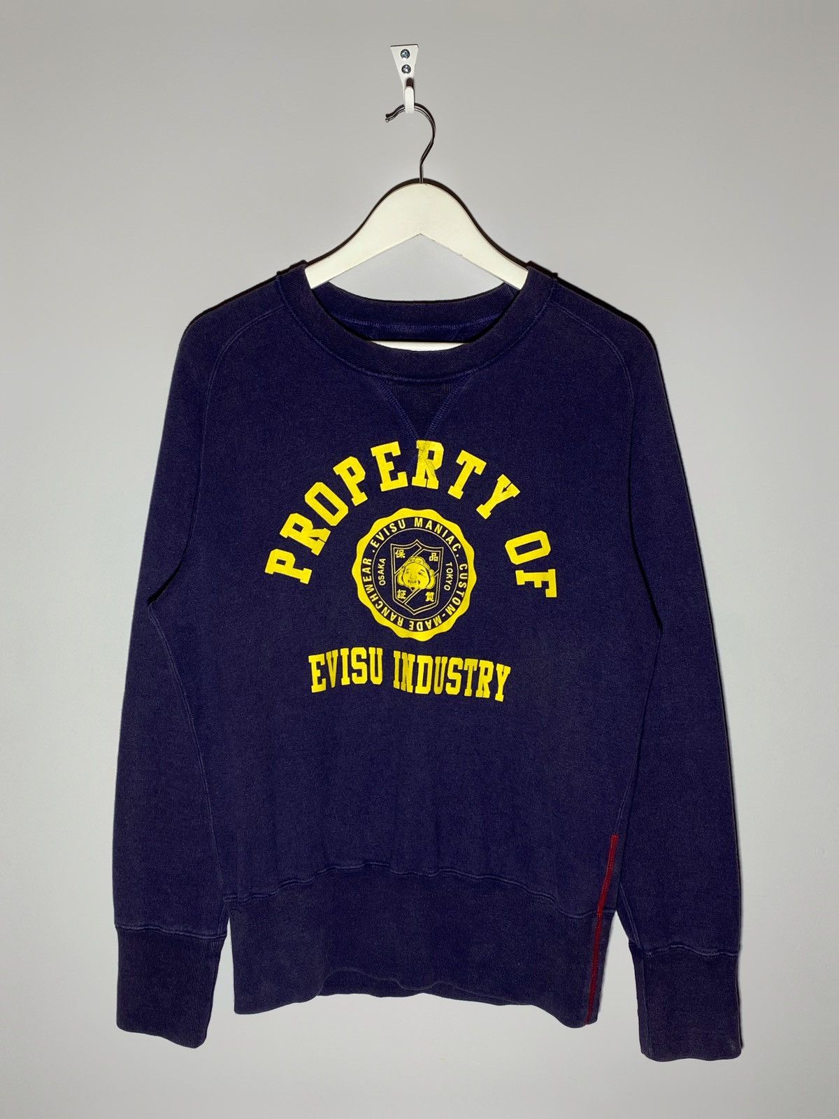 Evisu Vintage Evisu Maniac Japanese Brand Crewneck Sweatshirt Size US L / EU 52-54 / 3 - 1 Thumbnail
