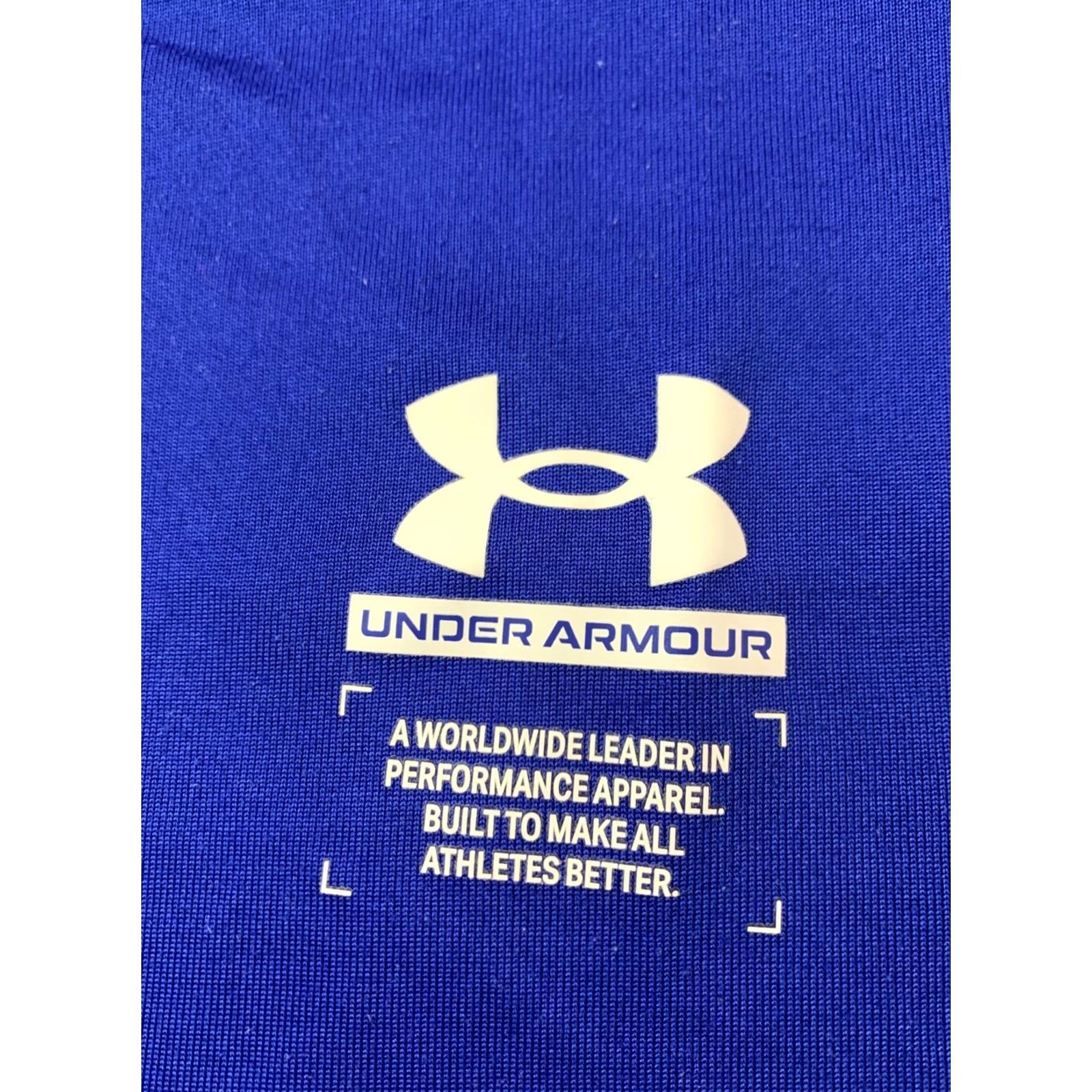 Under Armour Nike Under Armour 2022 Men Training Compression Shirt Jersey Large L Blue Jersey T-Shirt Mens Size US L / EU 52-54 / 3 - 3 Thumbnail
