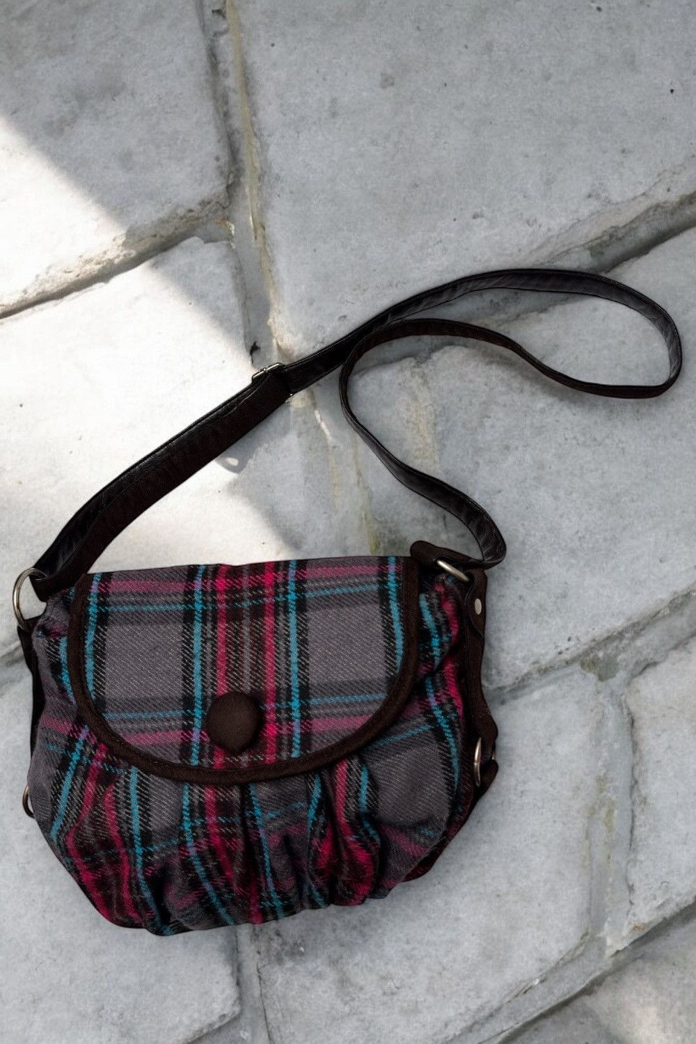 If Six Was Nine Vintage avant garde fleece crossbody bag if6was9 lgb archive Size ONE SIZE - 1 Thumbnail