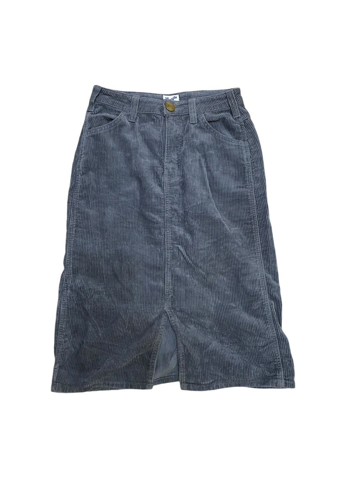 Designer × Japanese Brand × Wrangler Wrangler x chocol raffine midi skirt corduroy Size 27" / US 4 / IT 40 - 1 Thumbnail