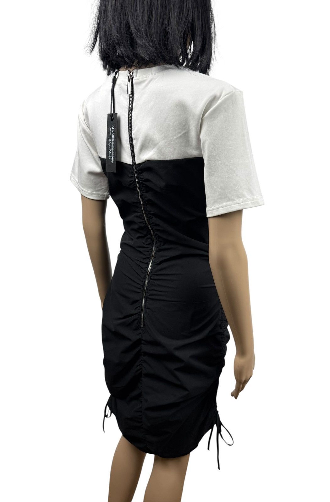 Maniere De Vior Maniere De Voir Ruched T-Shirt Dress Cotton size UK10 Size M / US 6-8 / IT 42-44 - 9 Thumbnail