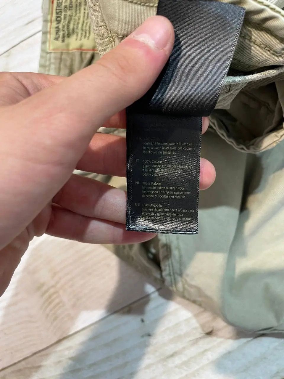 Alpha Industries Vintage Alpha Industries Cargo Pants Military Army Size US 33 - 10 Thumbnail