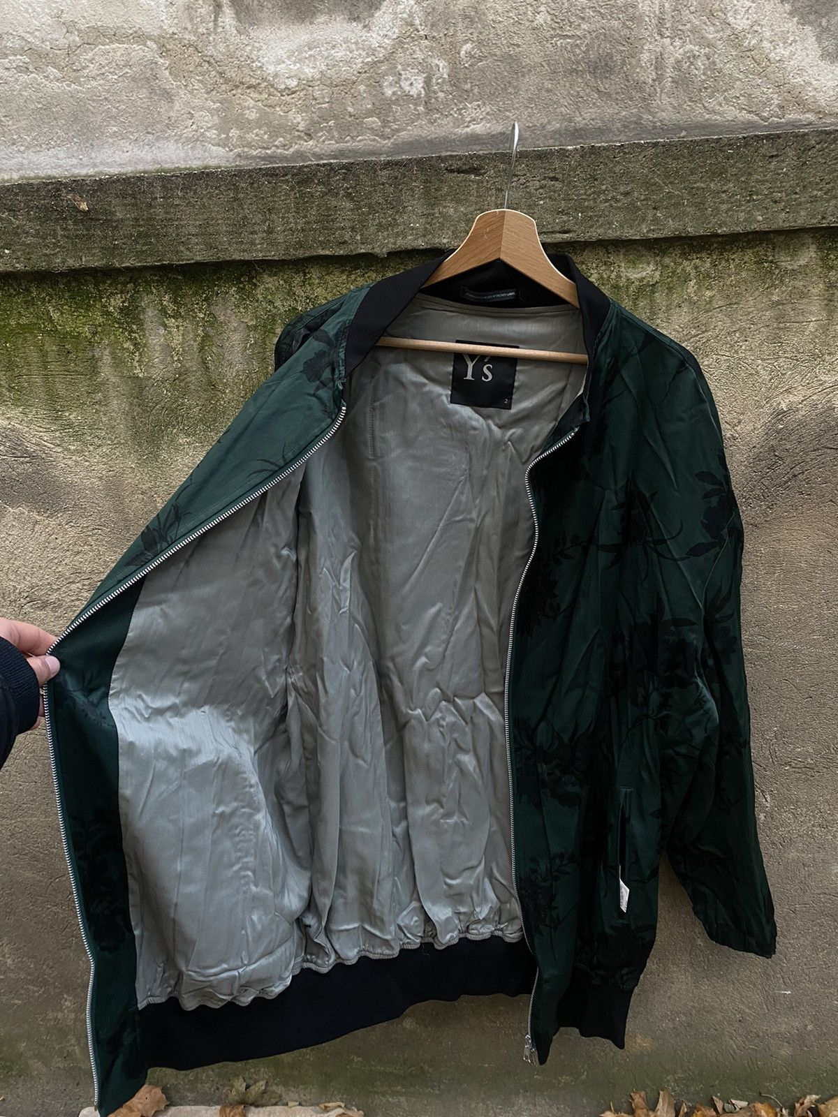 Y's × Yohji Yamamoto Y’s by Yohji Yamamoto Flowered Overprinted Jacket Size L / US 10 / IT 46 - 13 Thumbnail