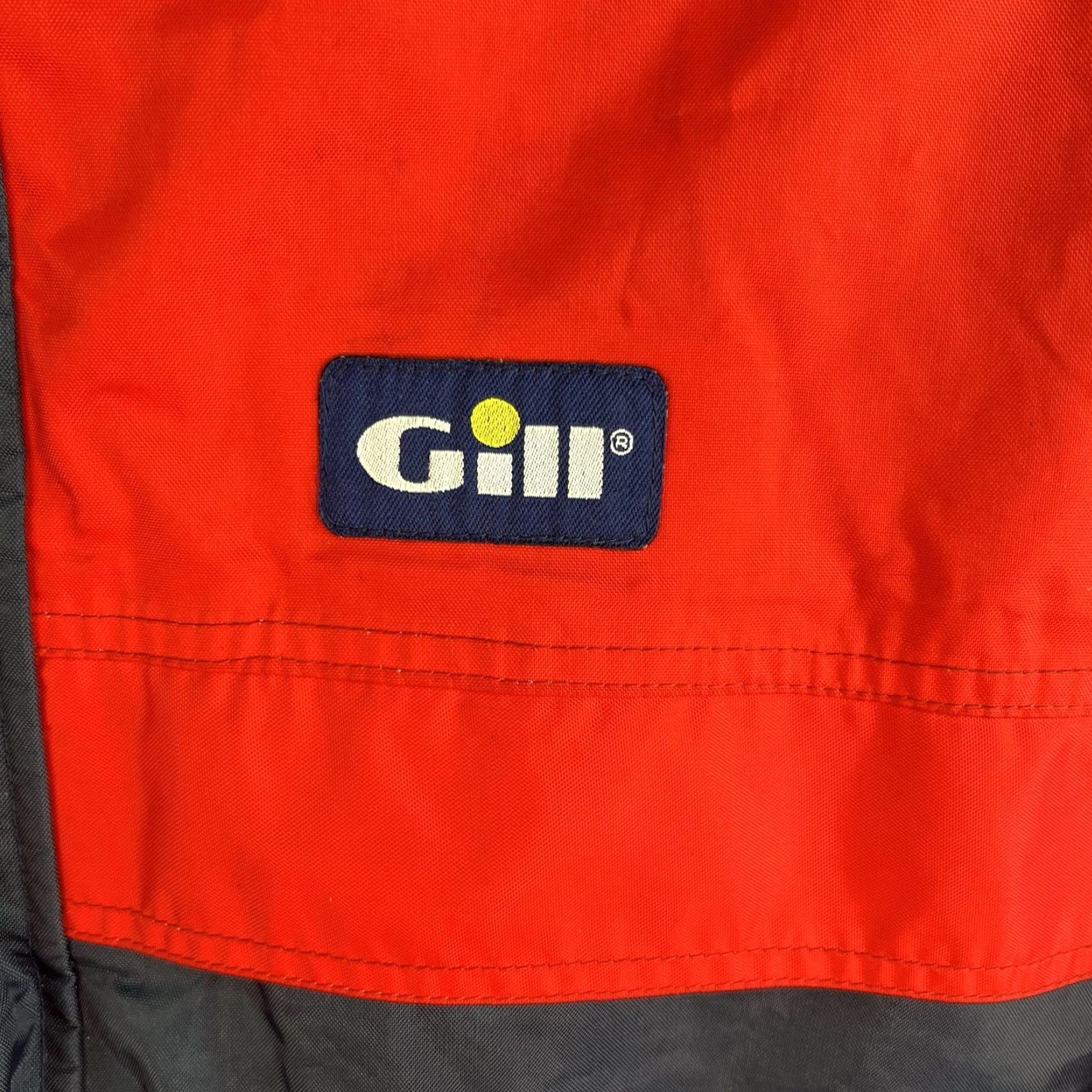 Vintage GILL Sailing Jacket XL Yacht Racing Jacket Latitude 42 Southern Cross Red Blue Size US XL / EU 56 / 4 - 5 Thumbnail