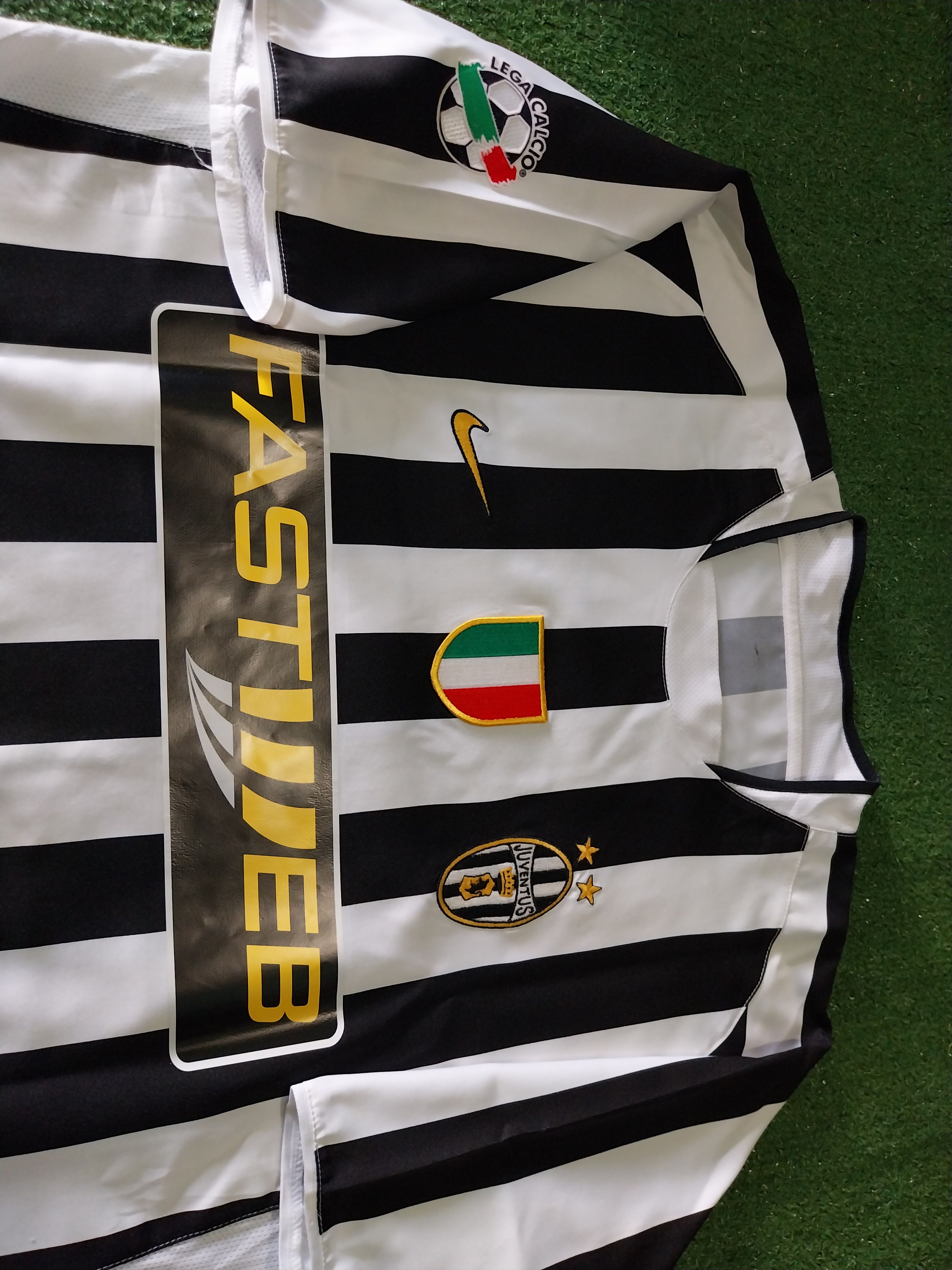 Nike Juventus home 2003/2004 alex del piero jersey football Size US L / EU 52-54 / 3 - 3 Thumbnail