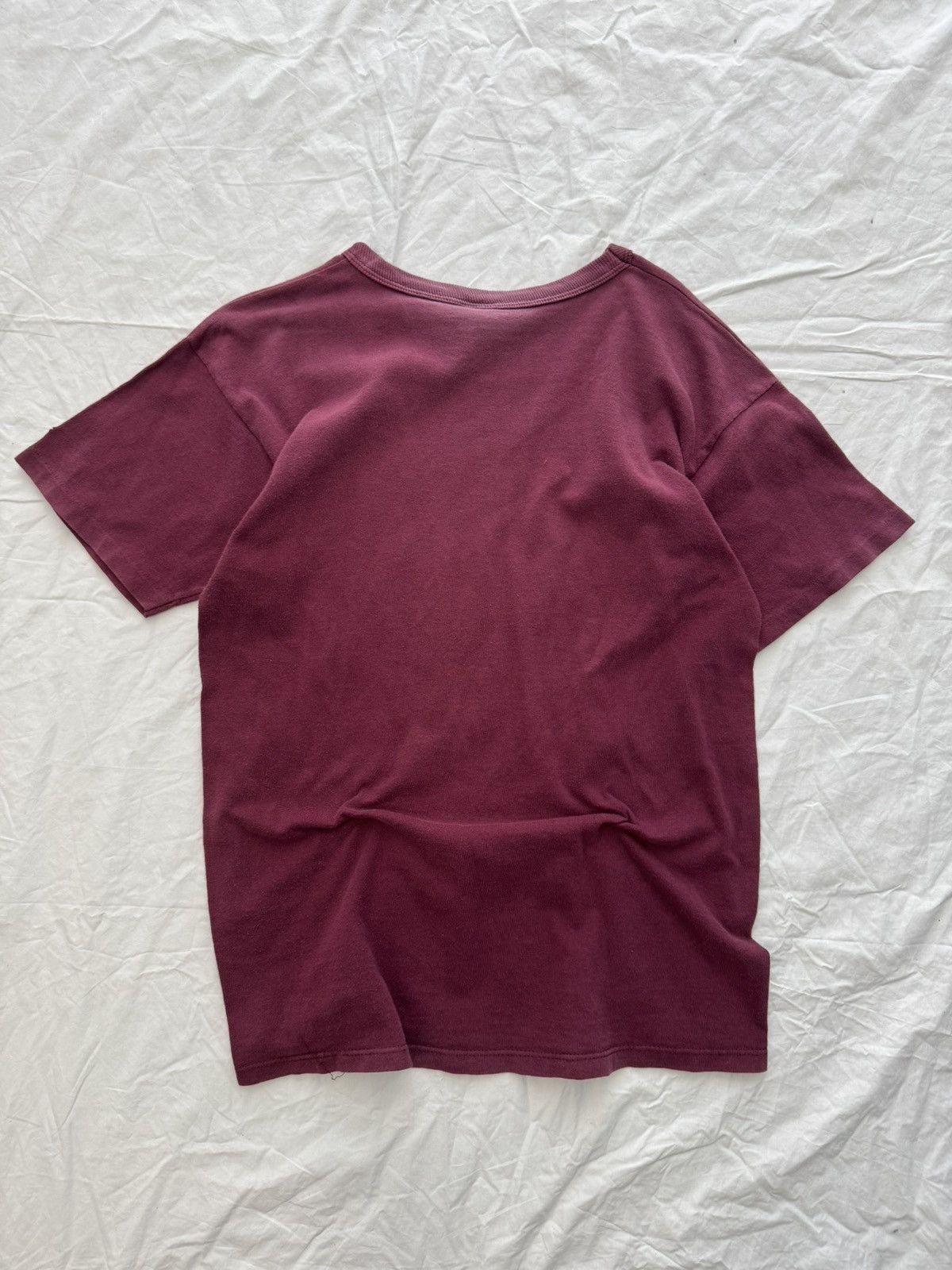 Champion Vintage 90s Faded Red Champion Made In USA Tee Size US L / EU 52-54 / 3 - 5 Thumbnail