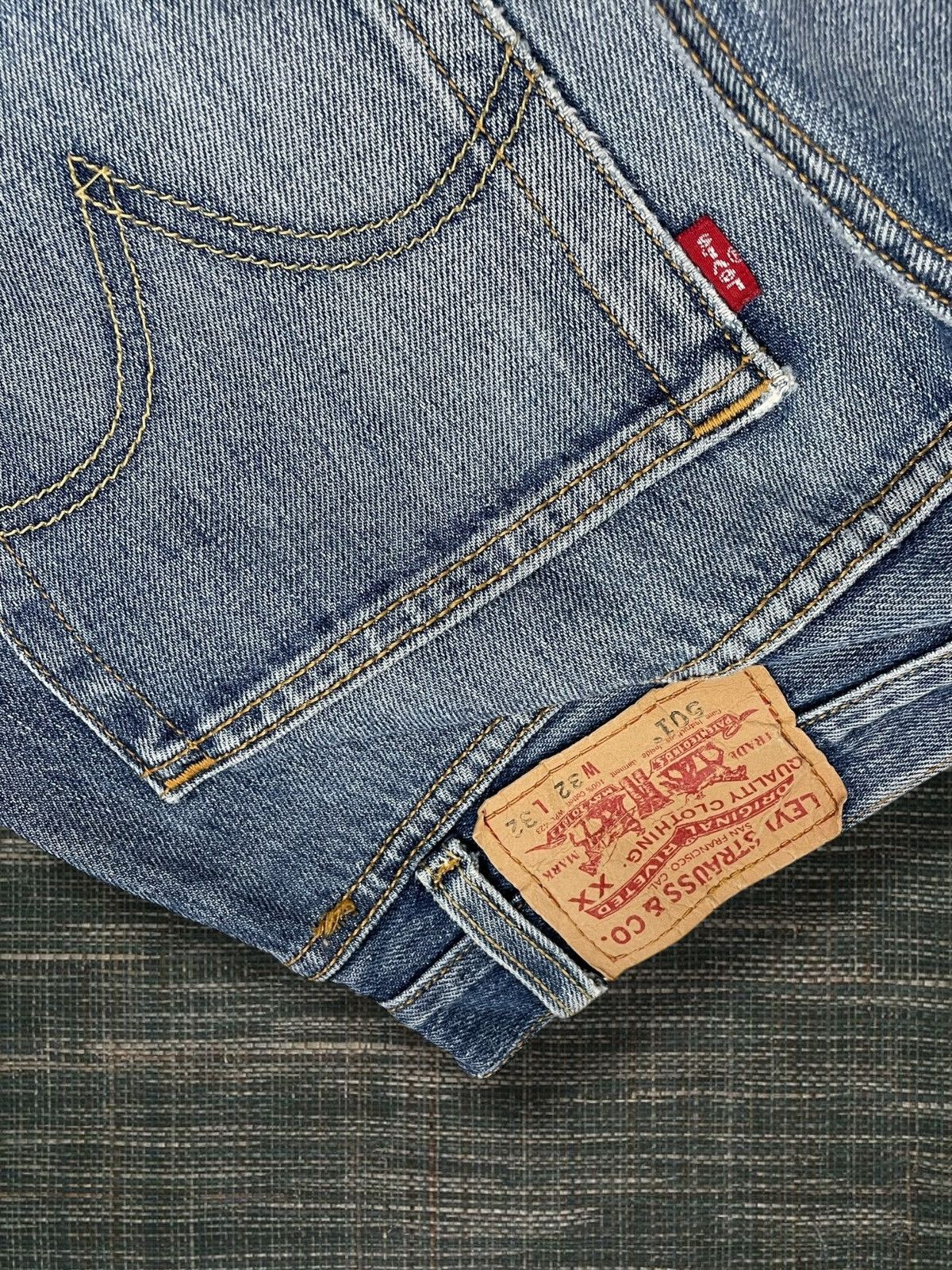 Levi's Vintage Clothing Vintage Original Levis 501 Designer Distressed Blue Denim Size US 31 - 16 Thumbnail