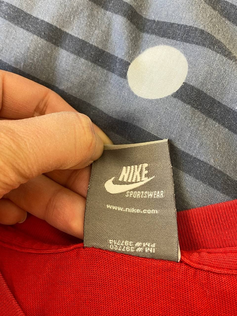 Nike × Vintage Vintage Nike Sportswear Air Big Logo T-Shirt Size US XL / EU 56 / 4 - 10 Thumbnail