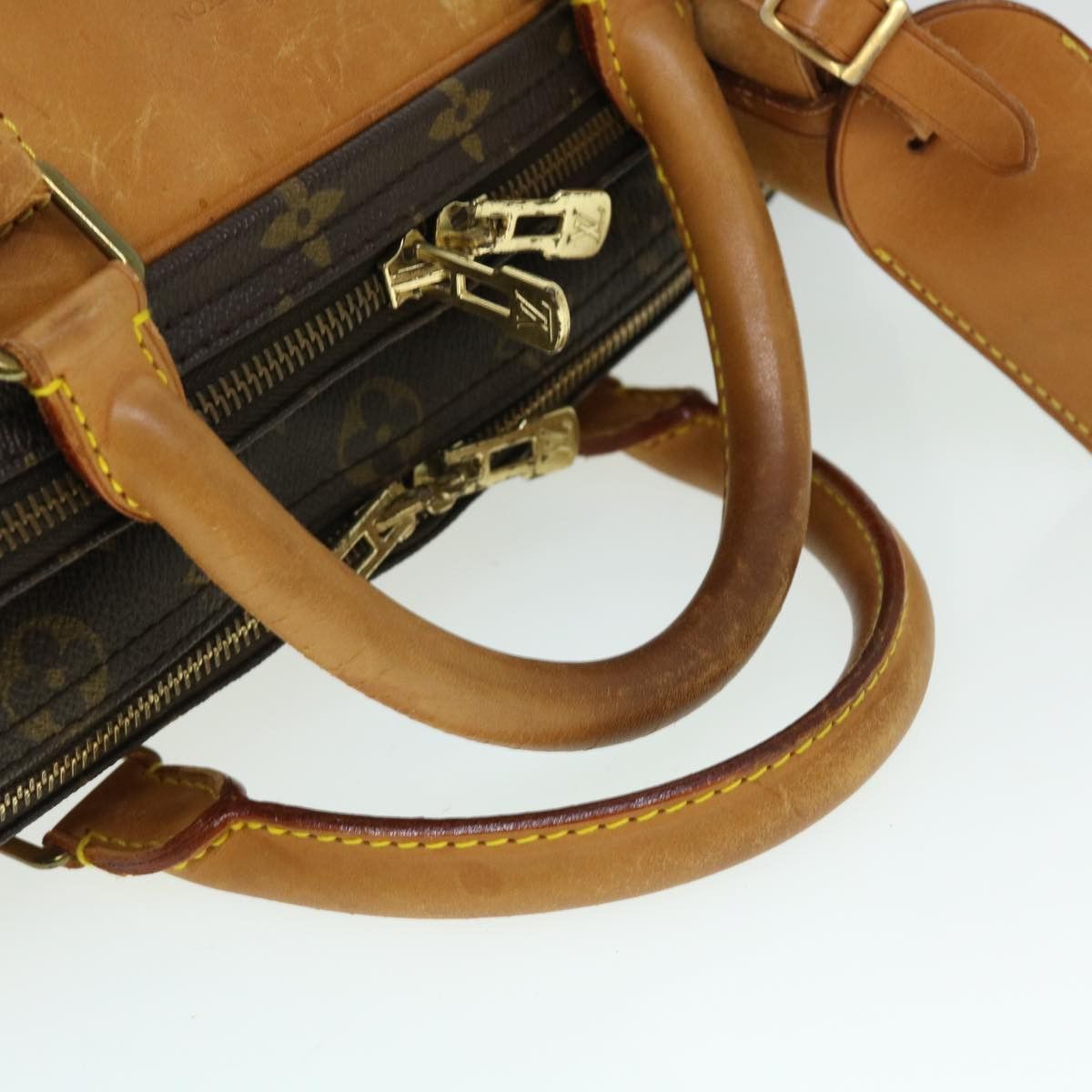 Louis Vuitton LOUIS VUITTON Monogram Alize 24h Boston Bag M41399 Size ONE SIZE - 8 Thumbnail