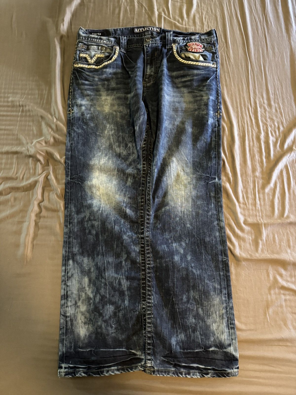 Affliction AFFLICTION 1973 PANTS Size US 38 / EU 54 - 1 Thumbnail