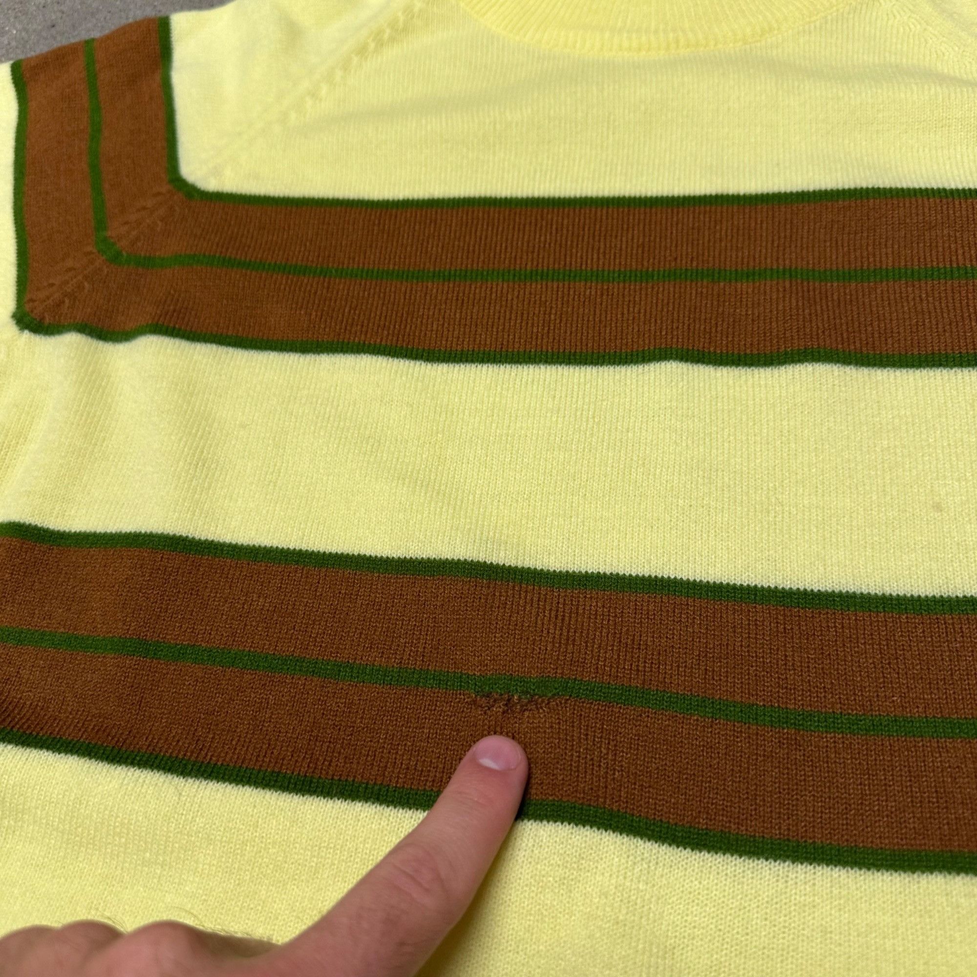 Vintage Vintage 60s/70s Towncraft JC Penny Knit Shortsleeve Sweater Size US M / EU 48-50 / 2 - 4 Thumbnail