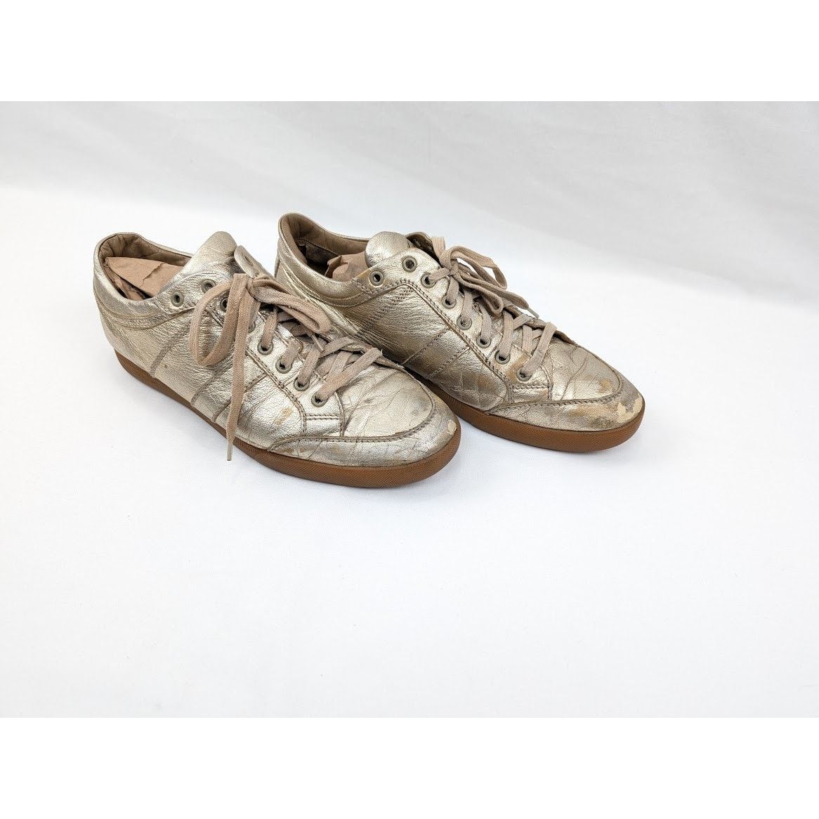 Dior × Hedi Slimane o1rshd1 CC20 shoe in Golden Size US 9 / EU 42 - 11 Thumbnail