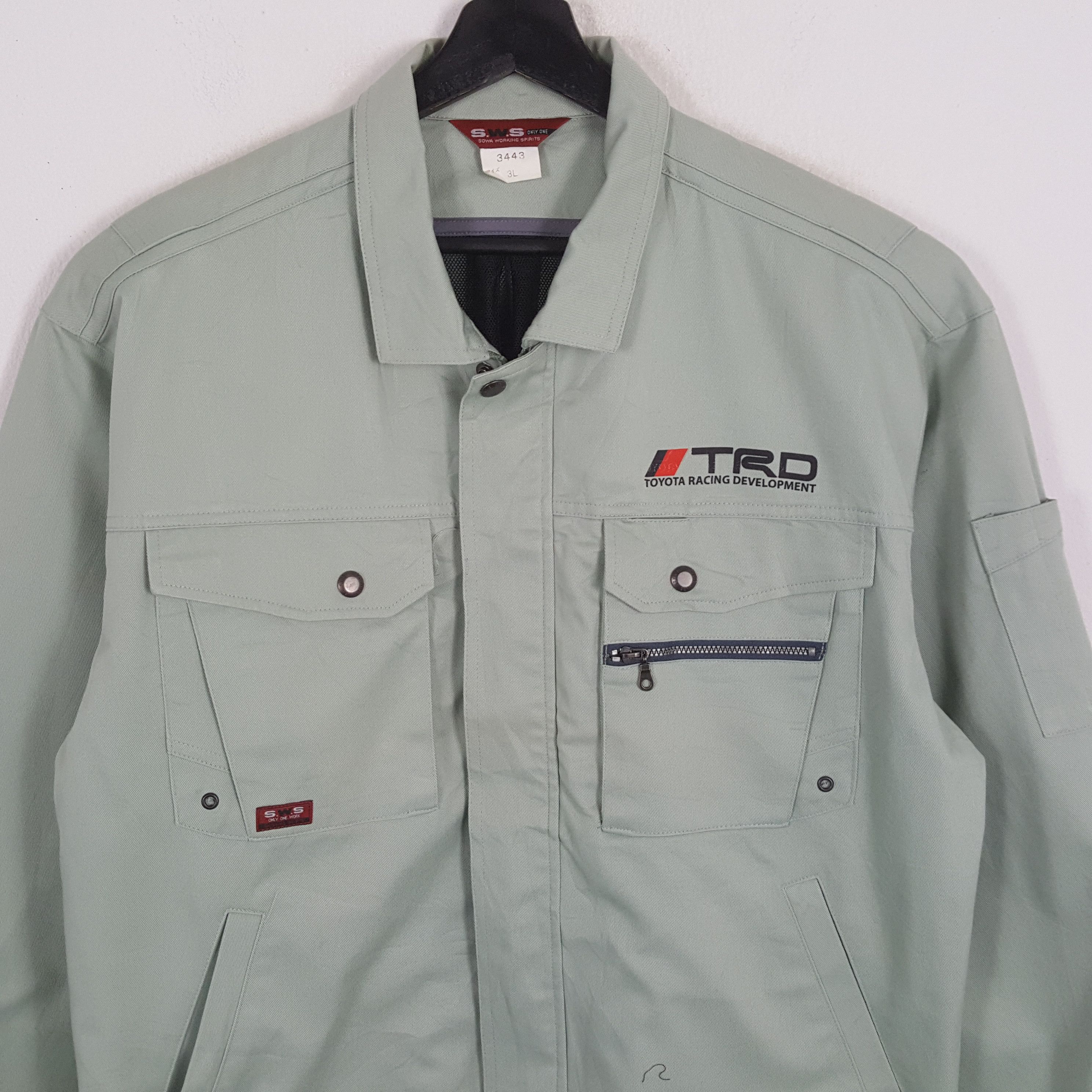 Japanese Brand × Vintage TRD TOYOTA RACING DEVELOPMENT Motorsports Custom Jacket Size US XL / EU 56 / 4 - 4 Thumbnail