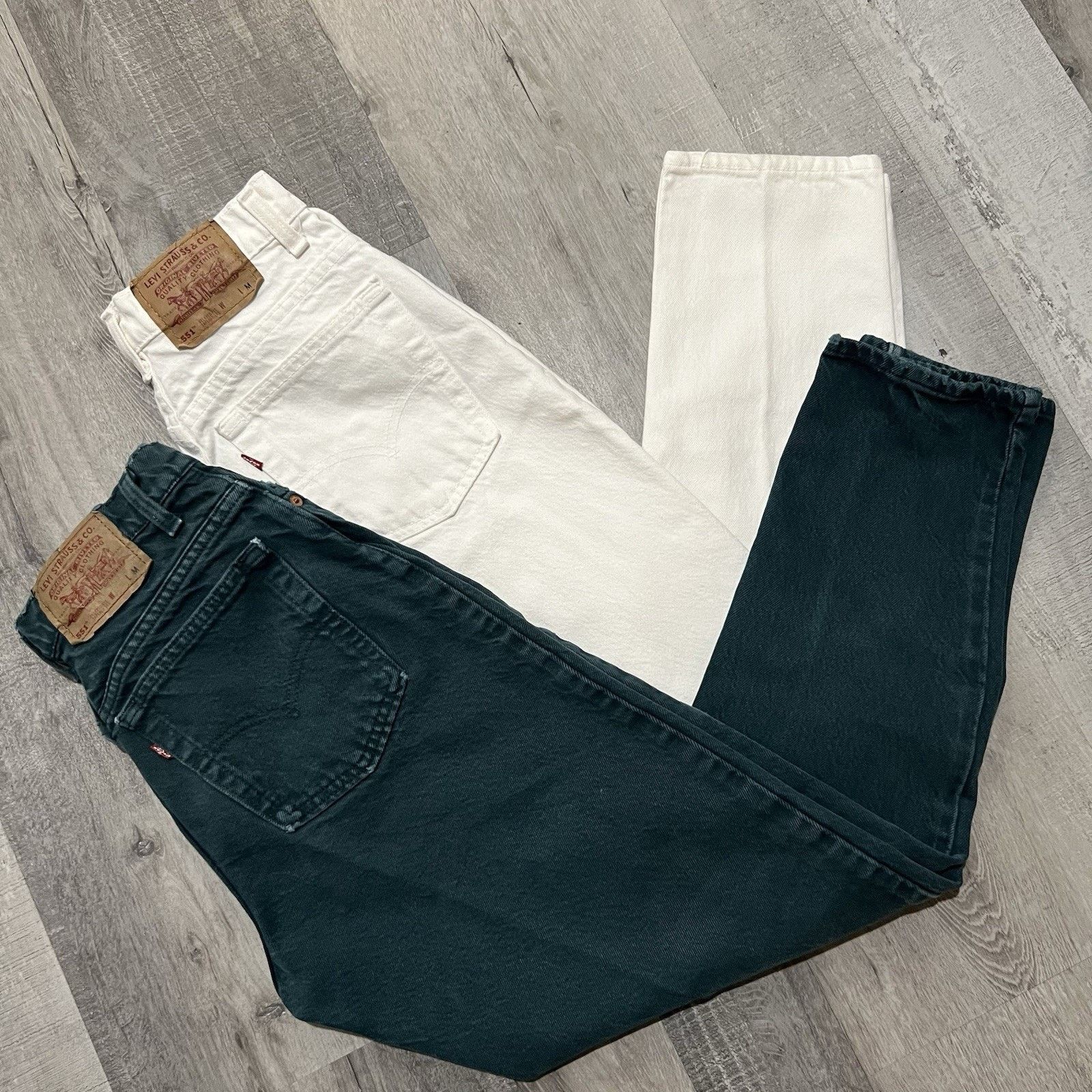 Levi's VTG Levis 551 Womens Denim Jeans Bundle 90 Relaxed Tapered Size 32" / US 10 / IT 46 - 1 Thumbnail