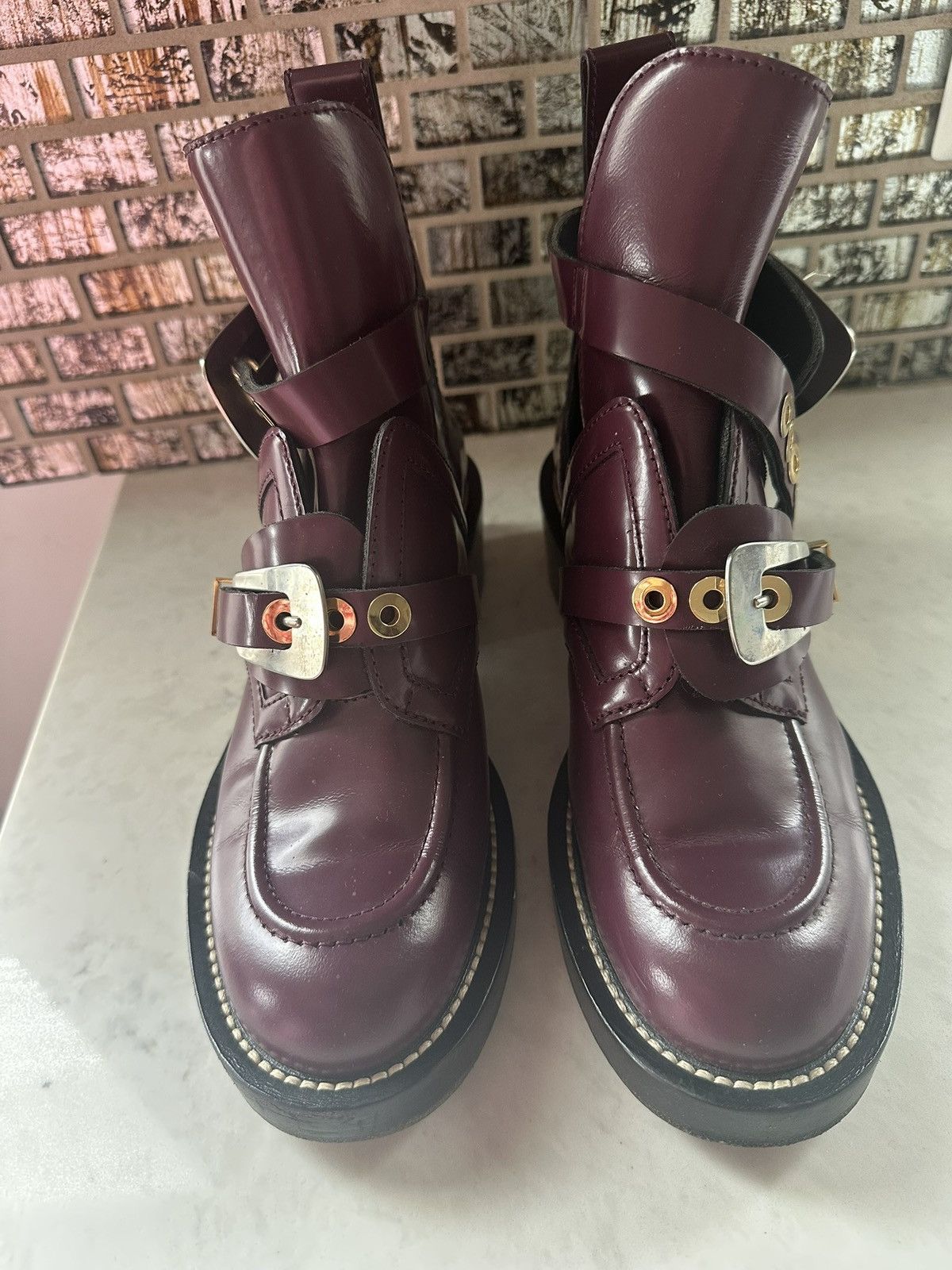 Balenciaga BALENCIAGA - CEINTURE ANKLE BOOTS Size 8 Size US 8 / IT 38 - 10 Thumbnail