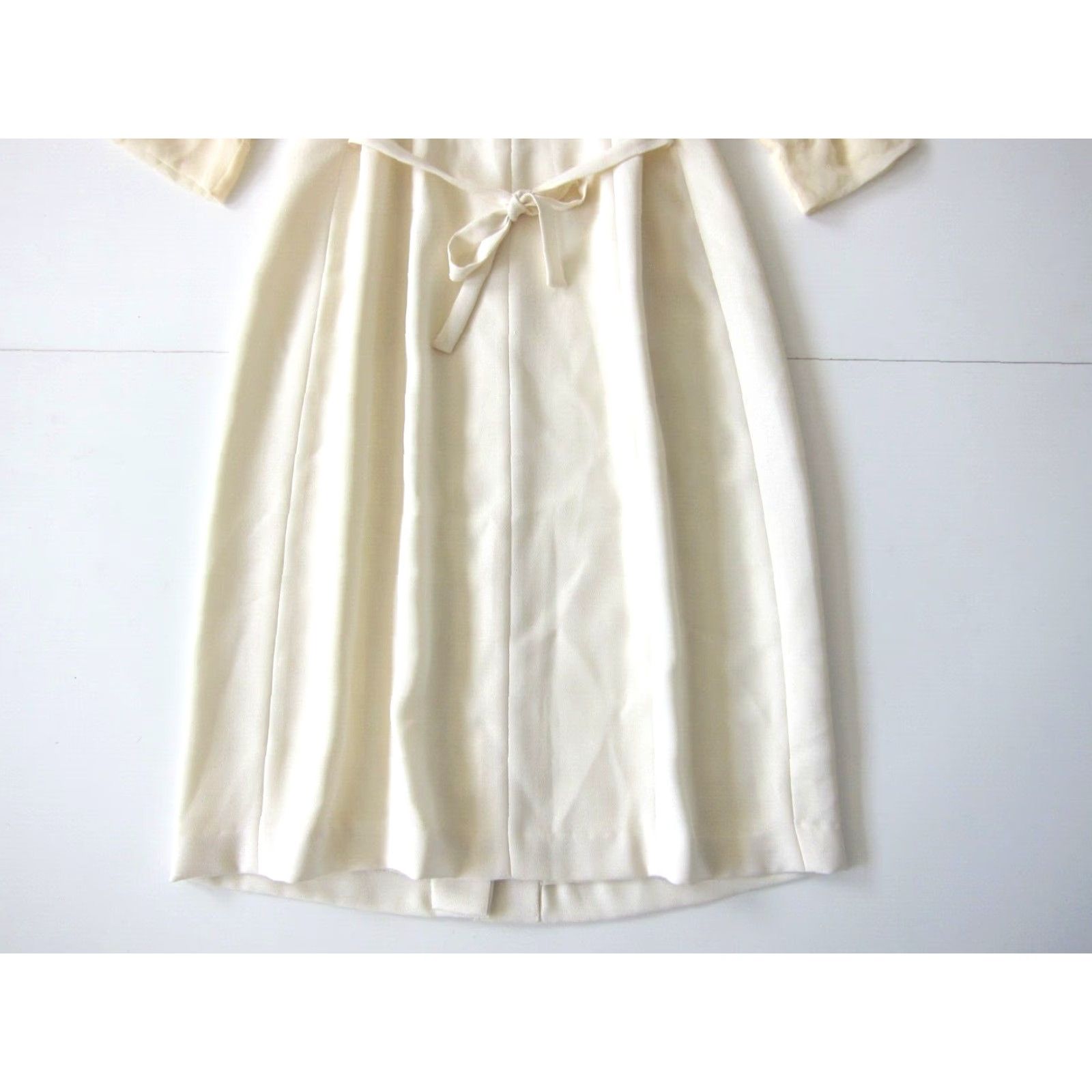Vintage VINTAGE Cynthia Howie Maggy Boutique Shirt Dress 4/S Ivory Lace Embroidered Button Down Midi Shirt Dress Womens Size S / US 4 / IT 40 - 7 Thumbnail