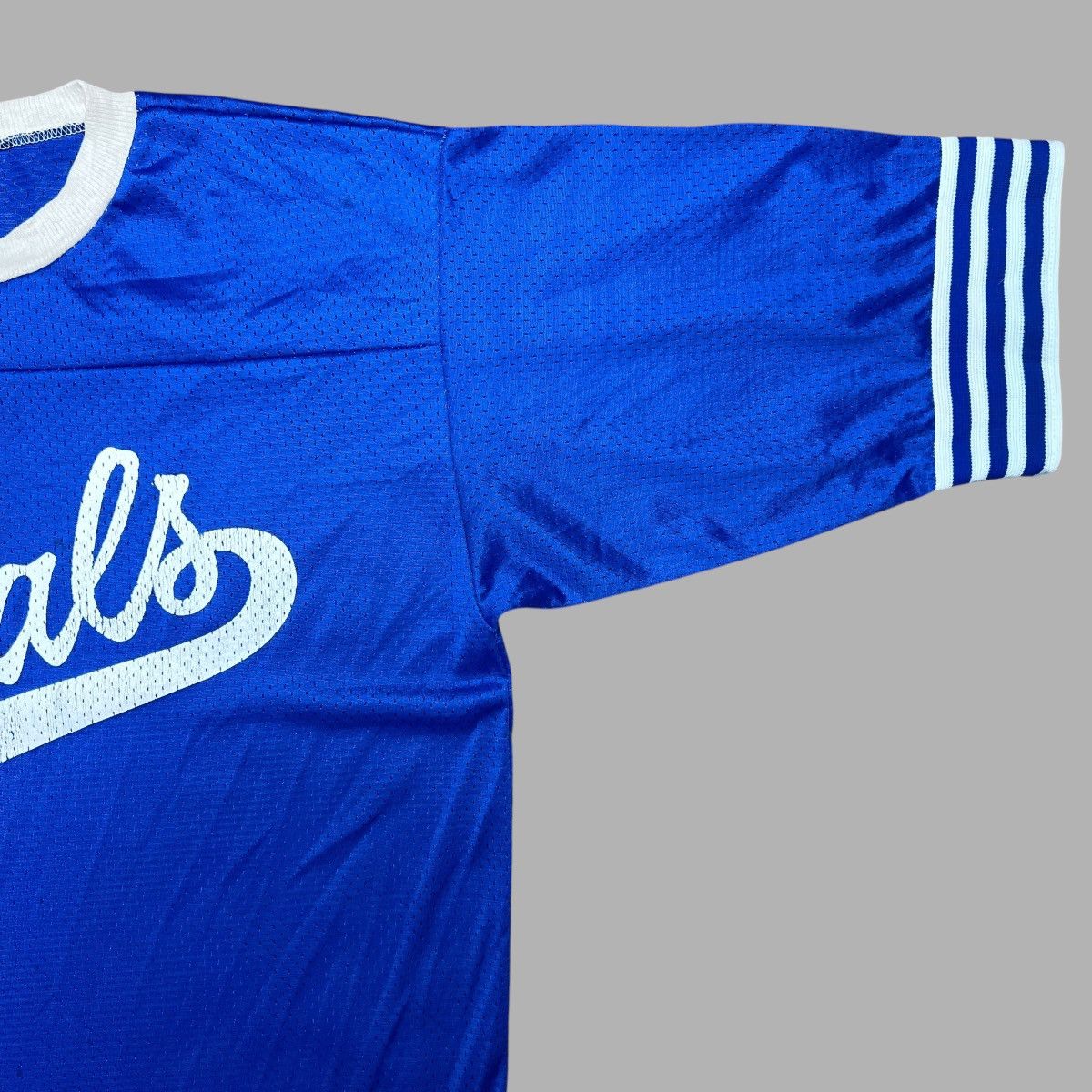 MLB × Vintage Vintage 1970s MLB Kansas City Royals Spell Out Artex Jersey Size US M / EU 48-50 / 2 - 6 Thumbnail