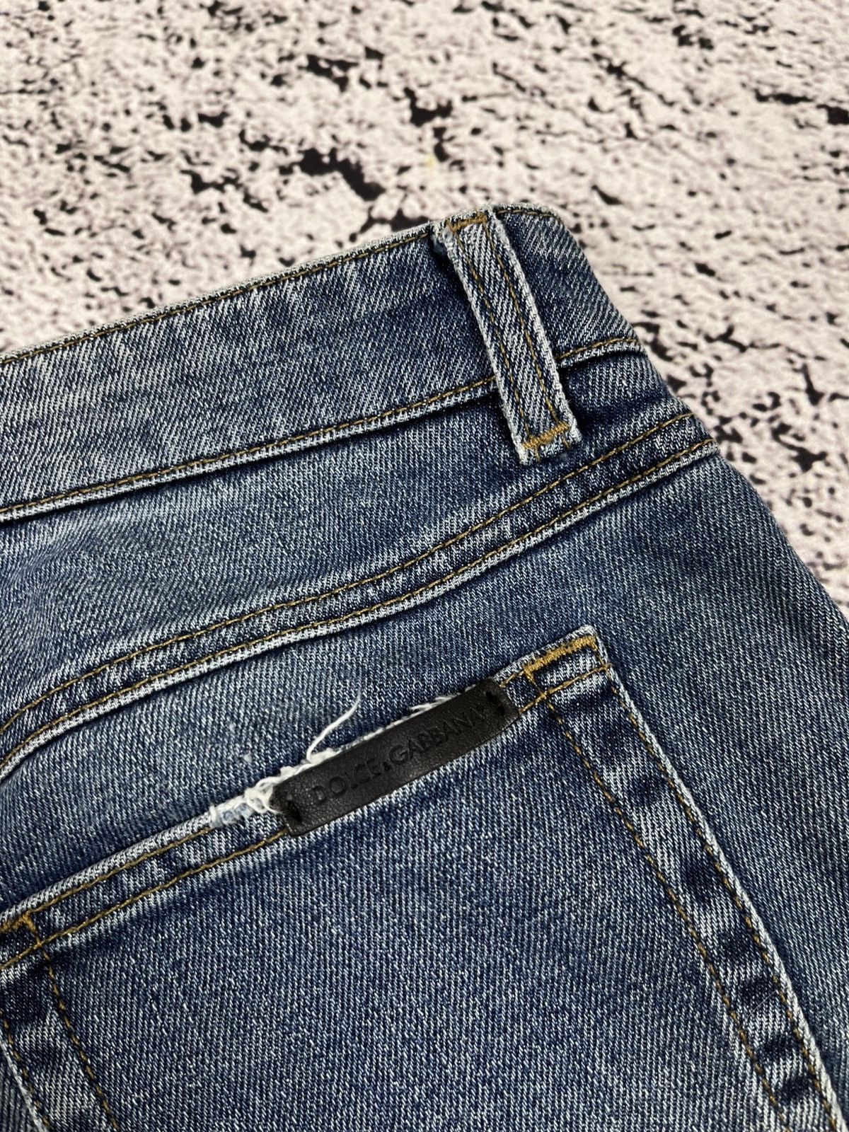 Dolce & Gabbana Dolce & Gabbana Pretty Distressed Ripped Denim Jean Size 27" / US 4 / IT 40 - 7 Thumbnail