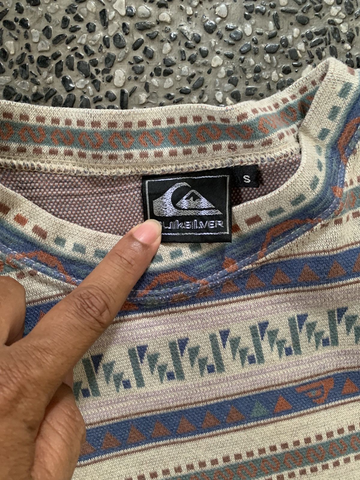 Quiksilver Vintage 90s Quiksilver Surfing / Surfboards / Surfwear Tees Size US S / EU 44-46 / 1 - 6 Thumbnail