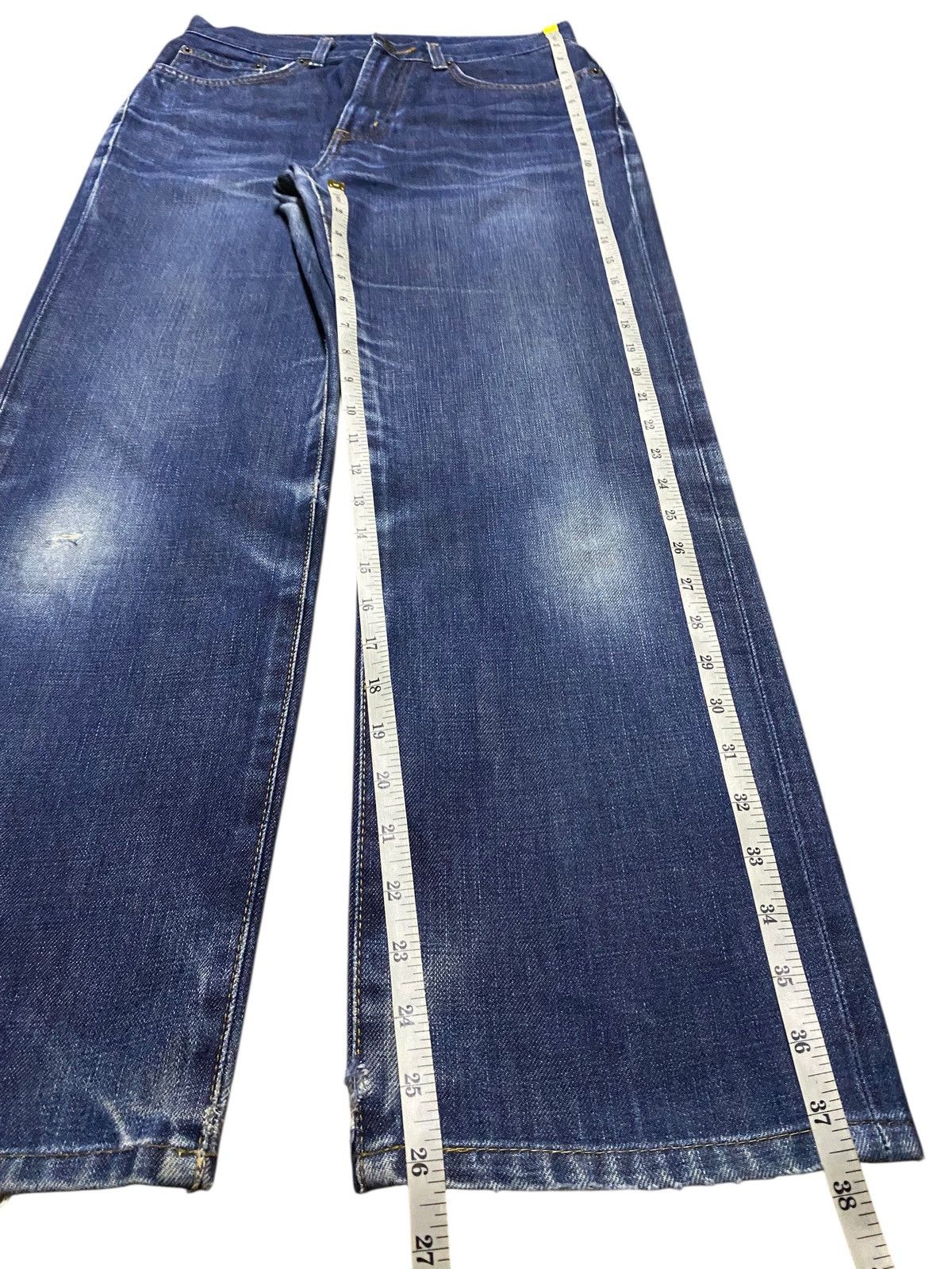 Edwin Vintage Japan Brand Miss Edwin Blue Wash Loose Jeans Size US 28 / EU 44 - 17 Thumbnail
