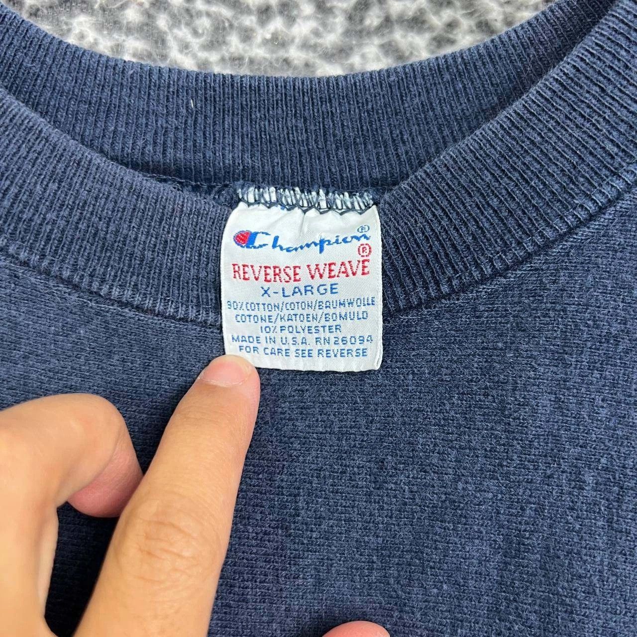 Champion Vintage Champion Reverse Weave Sweatshirt Men XL Pullover Size US XL / EU 56 / 4 - 3 Thumbnail