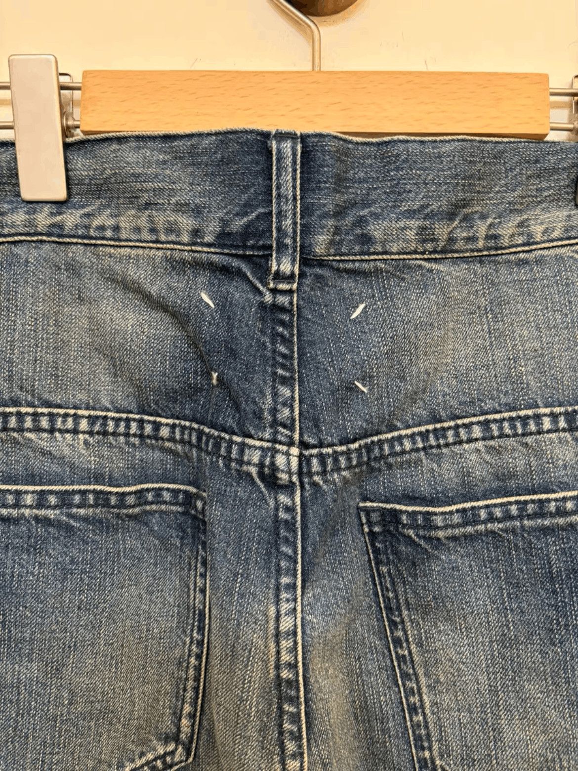 Maison Margiela Maison Margiela 16SS Patches Slime Fit Denim Size US 30 / EU 46 - 9 Thumbnail