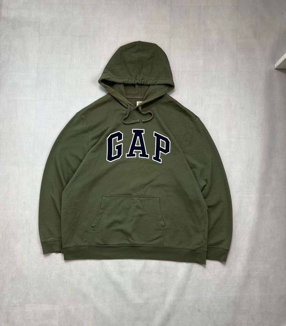 Gap Baggy Hoodie GAP Big Logo Y2K Size US XXL / EU 58 / 5 - 1 Thumbnail