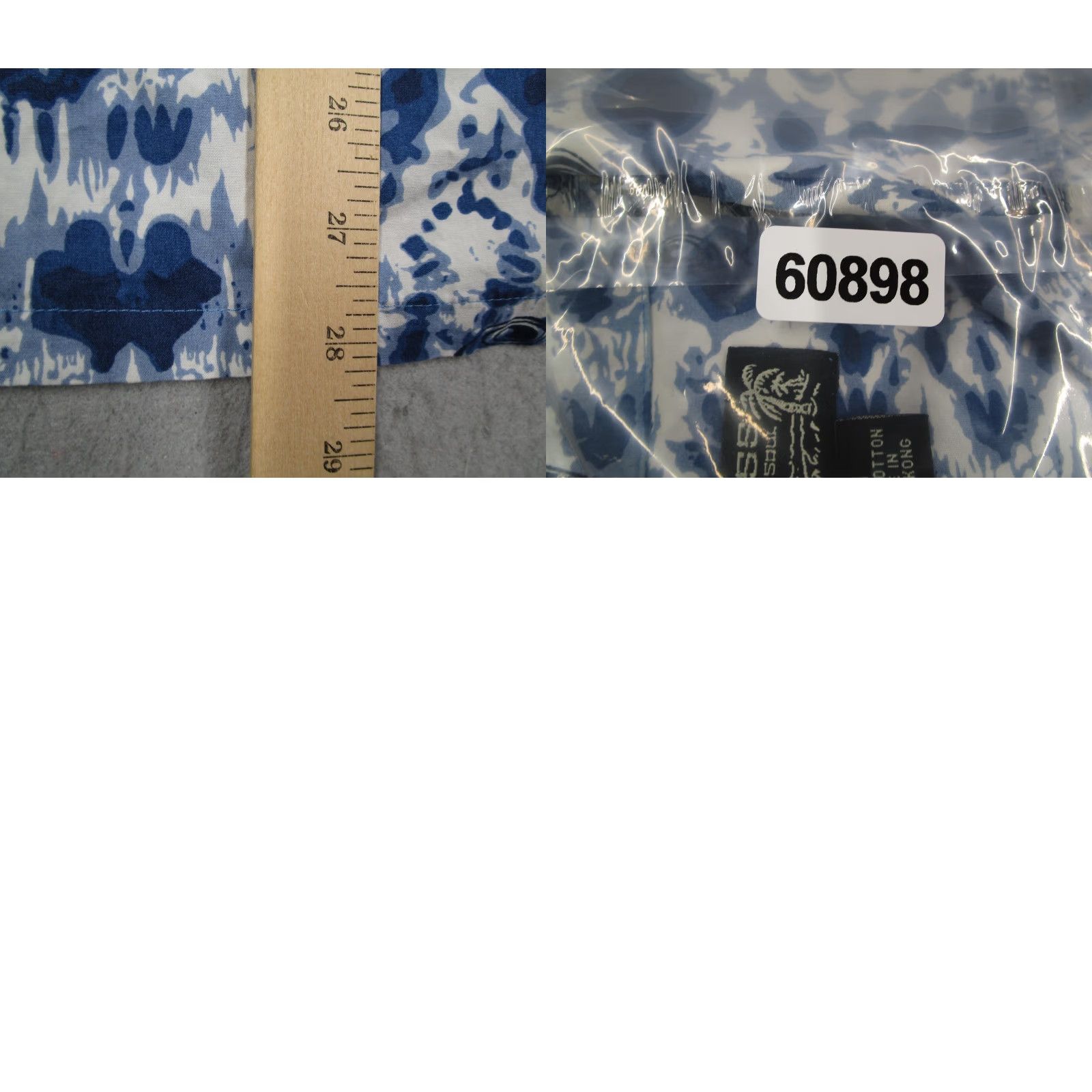 Guess VINTAGE GUESS Island Soul Shirt Mens M Blue Hawaiian Graphic Print 90s Cotton Button-Up Short Sleeve Tropical Size US M / EU 48-50 / 2 - 8 Thumbnail