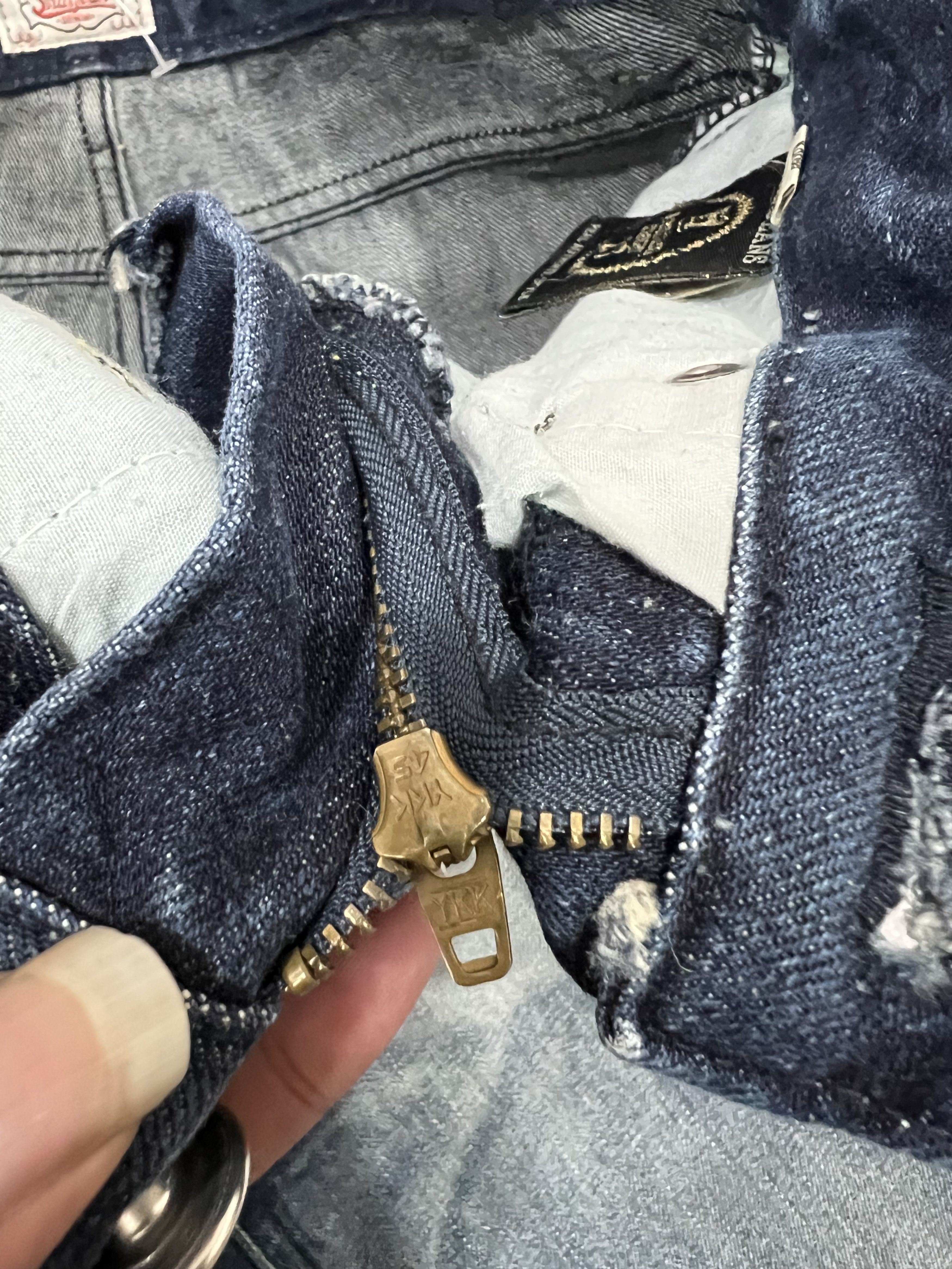 Other 2000s ssial jeans acid wash flared denim pants y2k Size US 29 - 6 Thumbnail