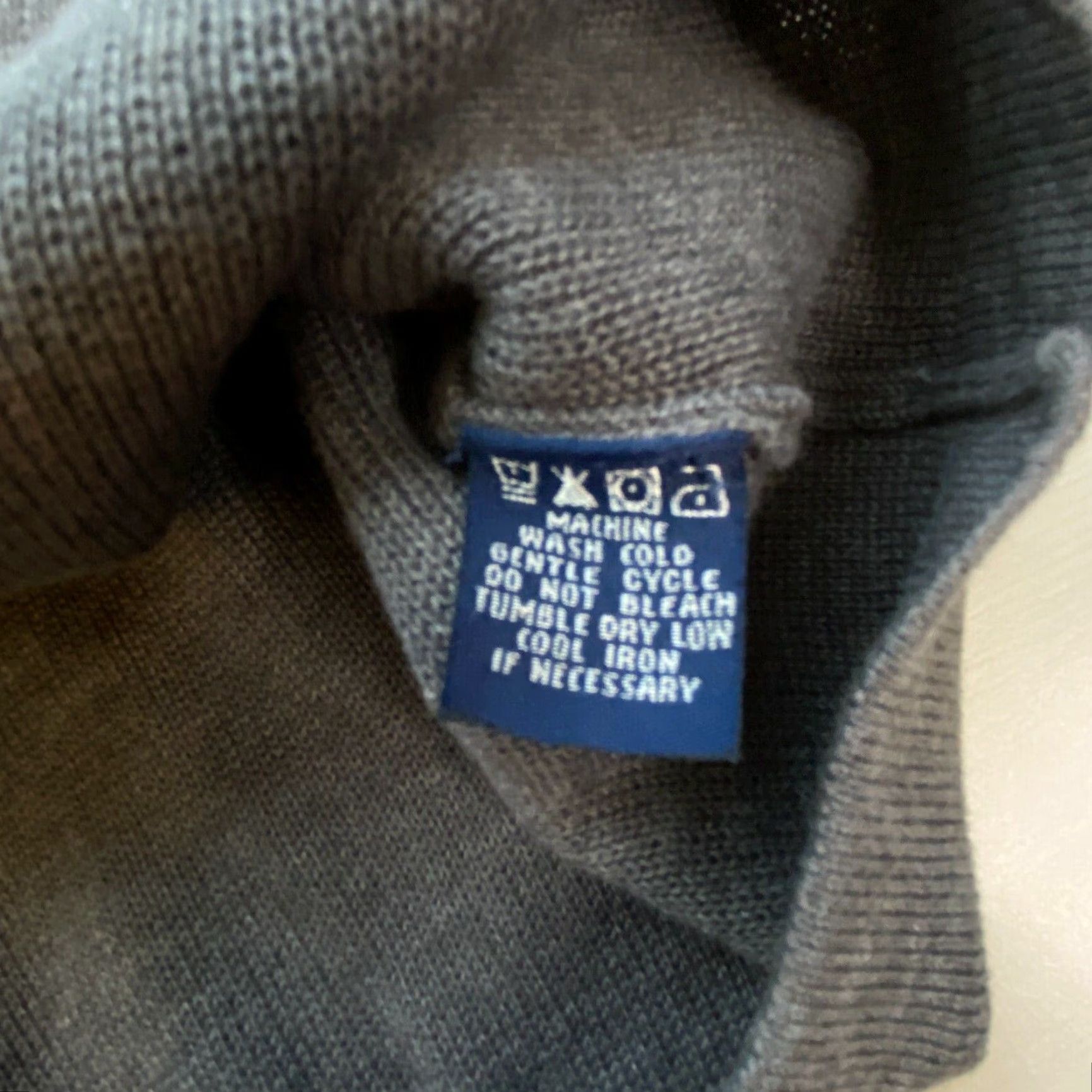 Vintage US Polo Assn Mens Medium Gray 1/4 Zip Long Sleeve Sweater Pullover Size US M / EU 48-50 / 2 - 5 Thumbnail
