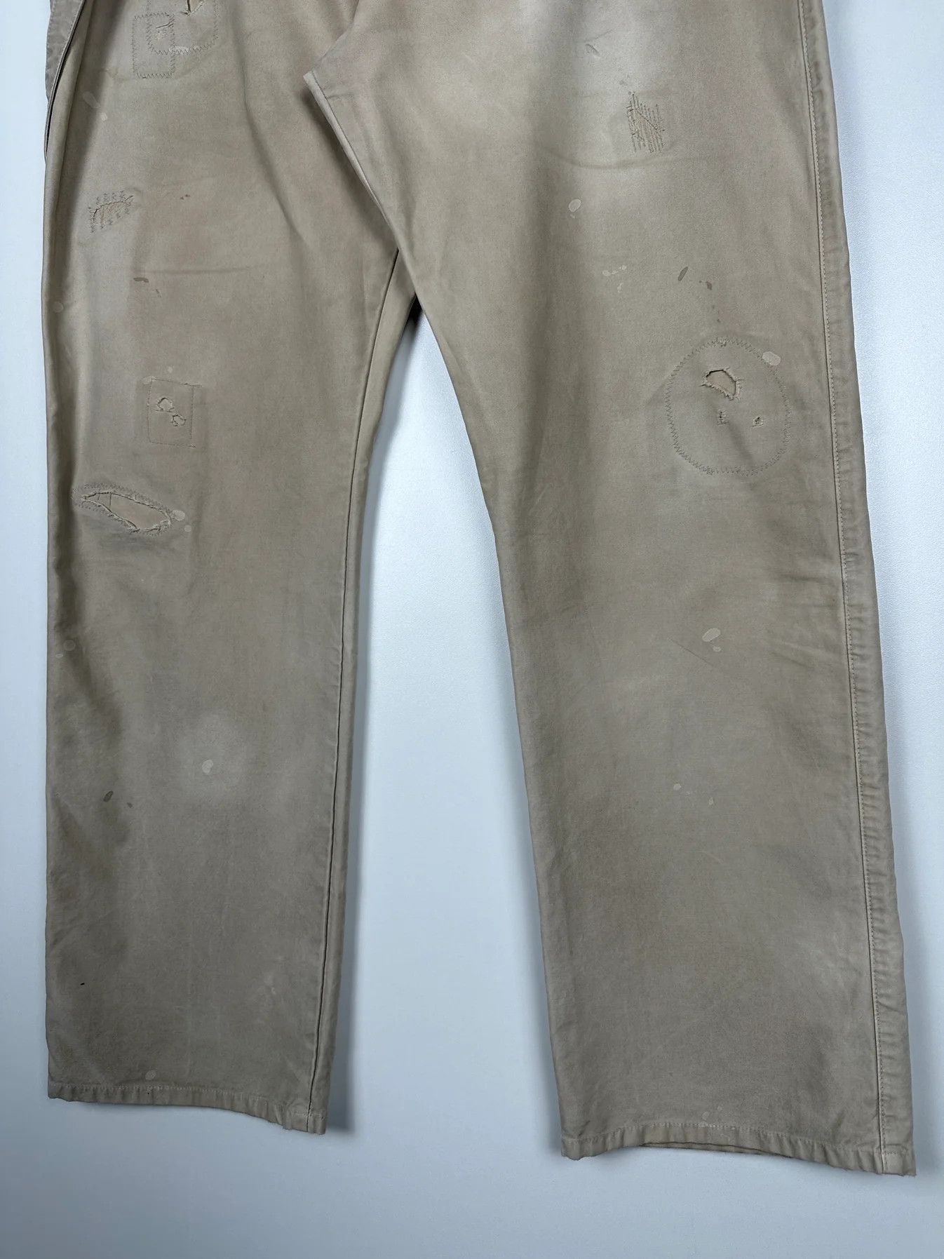 Visvim SS21 Travailler Braces Pants DMGD Size US 38 / EU 54 - 6 Thumbnail