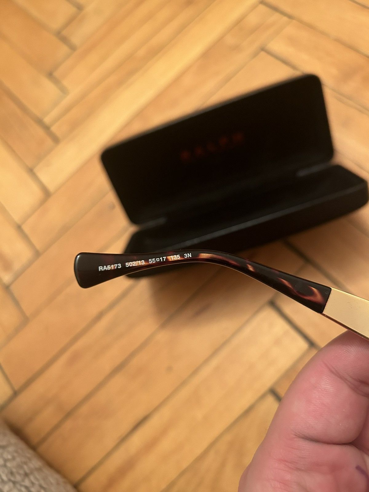 Ralph Lauren Ralph Lauren RA5173 vintage sunglasses with leather case Size ONE SIZE - 5 Thumbnail