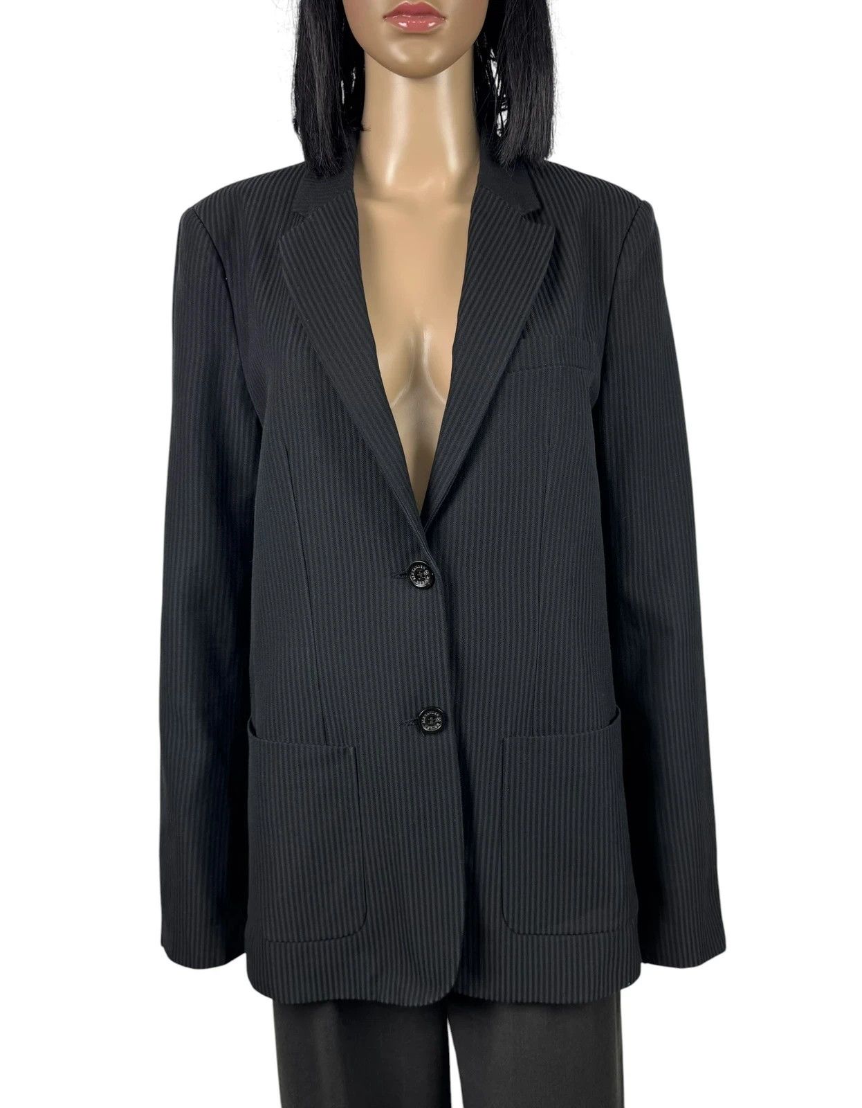Alexander McQueen Alexander Mcqueen Vintage Striped Blazer Wool Cotton size 46 Size L / US 10 / IT 46 - 2 Thumbnail