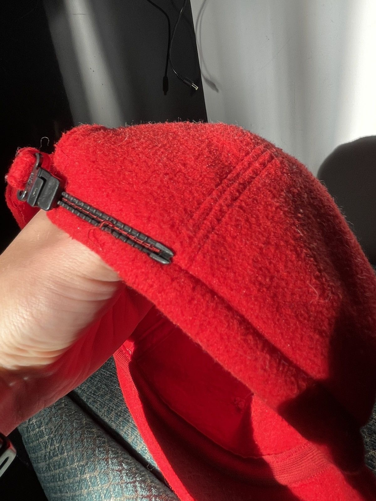 Moncler × Vintage Vintage MONCLER Ski Winter Fleece Cap one size Size ONE SIZE - 7 Thumbnail