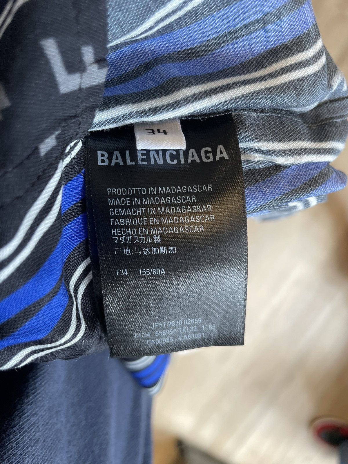 Balenciaga Balenciaga Jeans Button Up Shirt Size US L / EU 52-54 / 3 - 5 Thumbnail