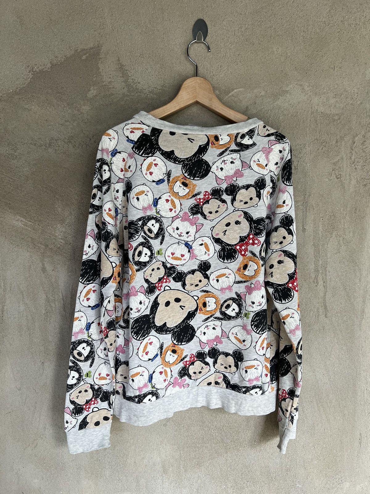 Disney × Mickey Mouse Mickey Mouse Overprint Sweatshirt Size M / US 6-8 / IT 42-44 - 7 Thumbnail