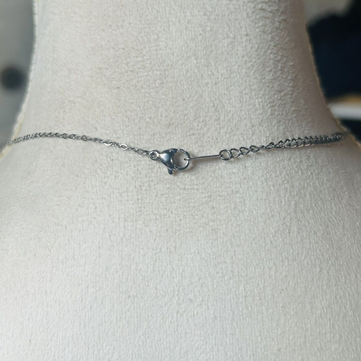 Handmade Handcrafted di-cut glass pearl crystal necklace set Size ONE SIZE - 7 Thumbnail