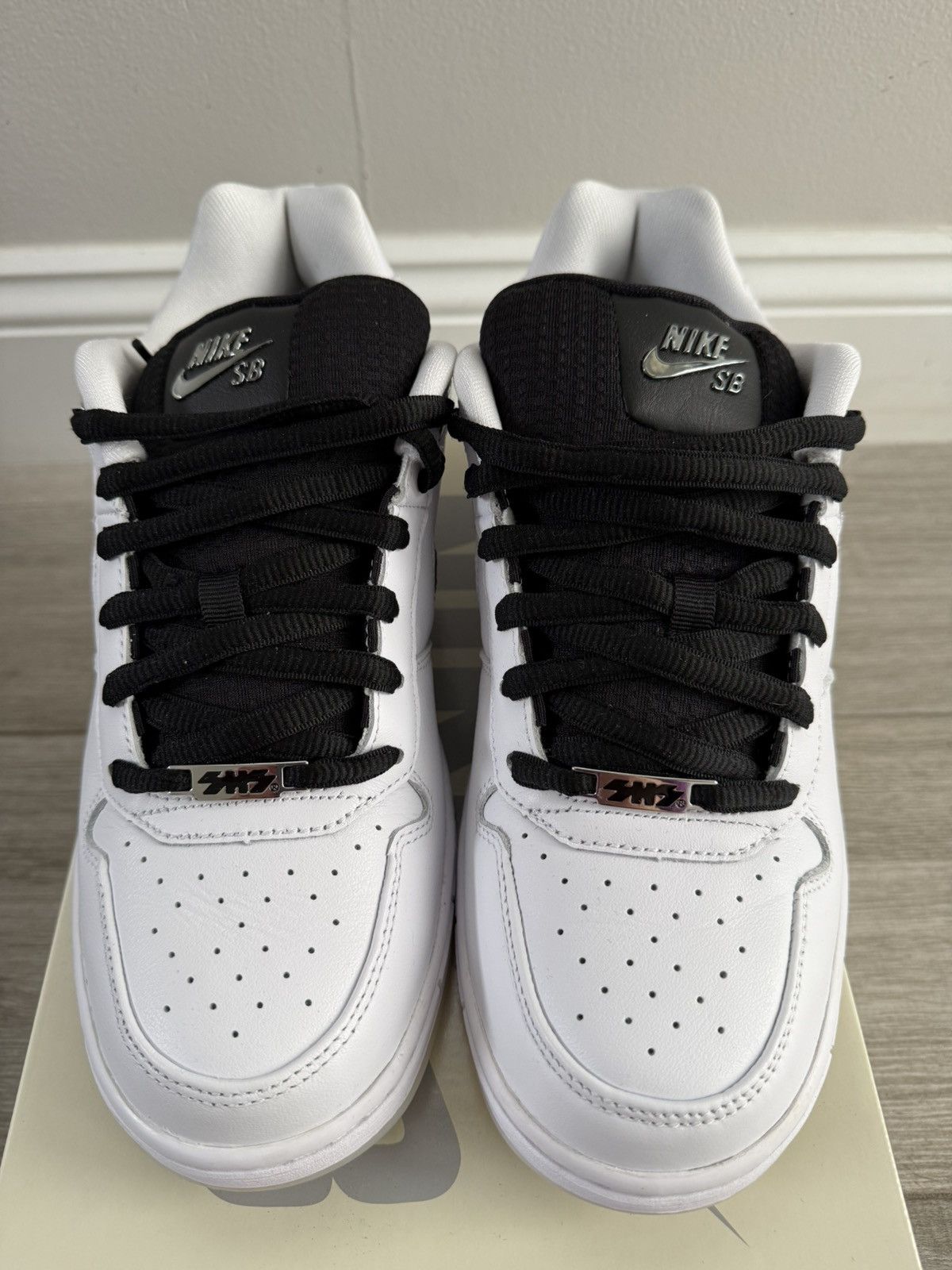 Nike Nike SB Zoom Air Paul Rodriguez 1 White Black Clear Size 12 Size US 12 / EU 45 - 5 Thumbnail