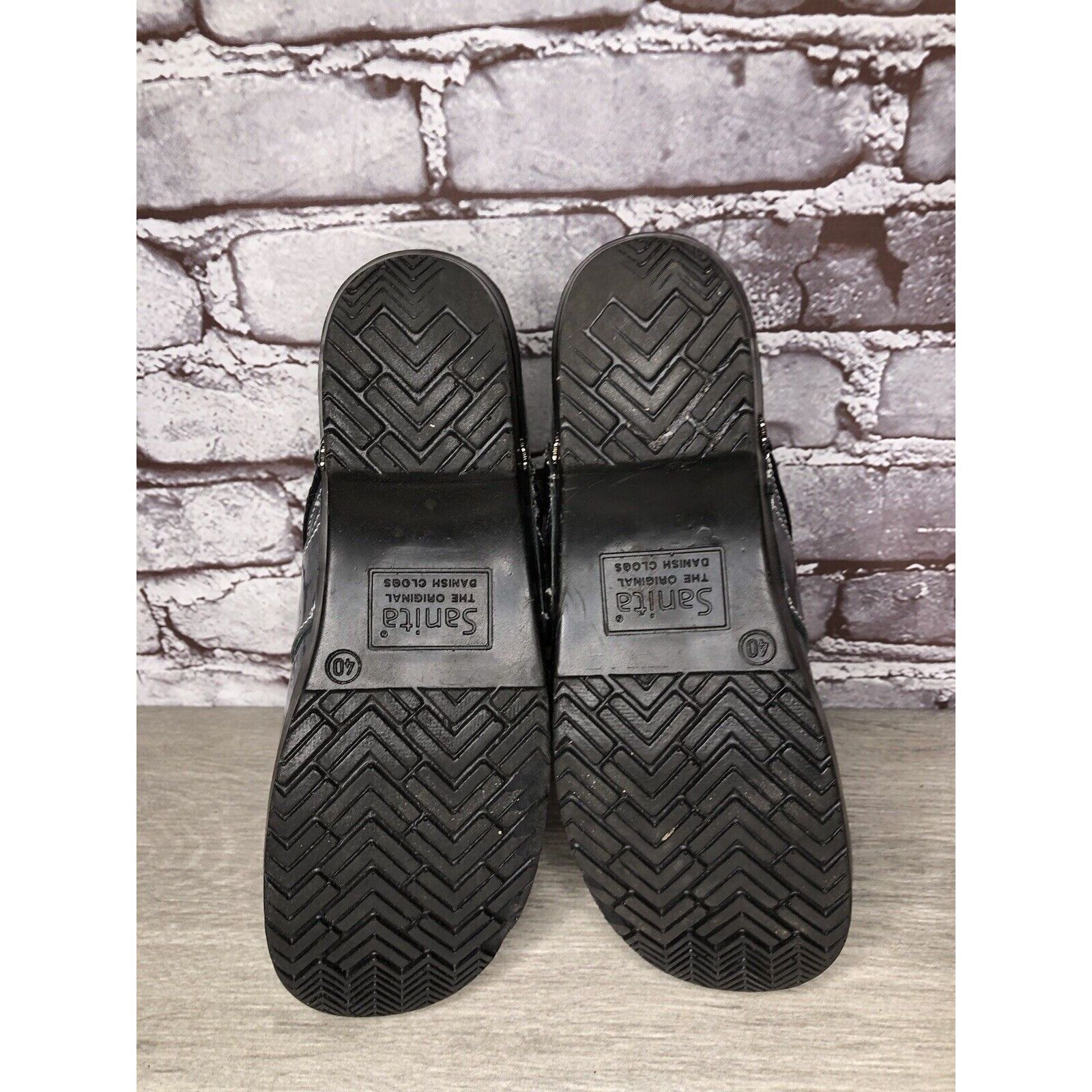 Other KOI by SANITA STEEL GRAY PATENT LEATHER CLOGS SHOES Women Sz Size US 9.5 / IT 39.5 - 19 Thumbnail
