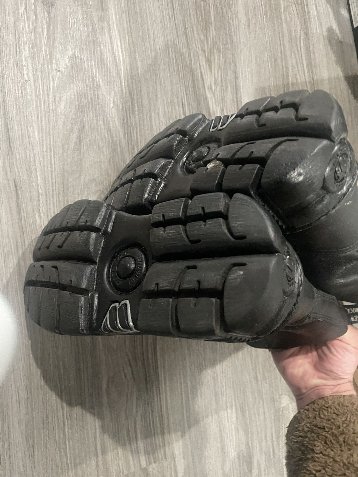 New Rock New Rock Black Boots Size US 7 / EU 40 - 5 Thumbnail