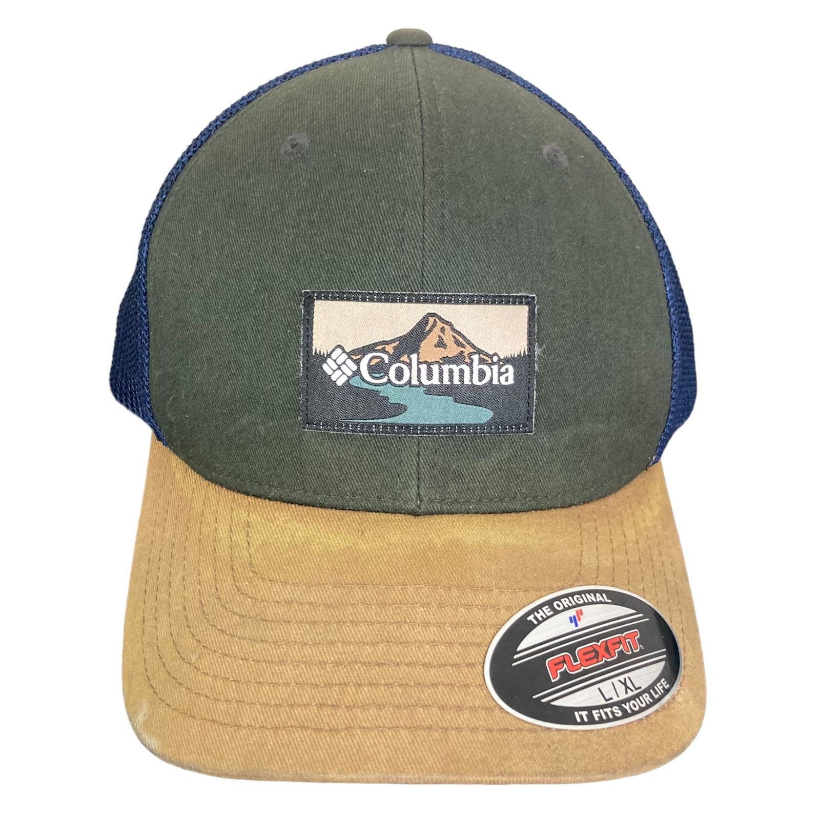 Columbia Columbia Flexfit Mesh Ball Cap L Uni Breathable Multicolor Size ONE SIZE - 1 Thumbnail